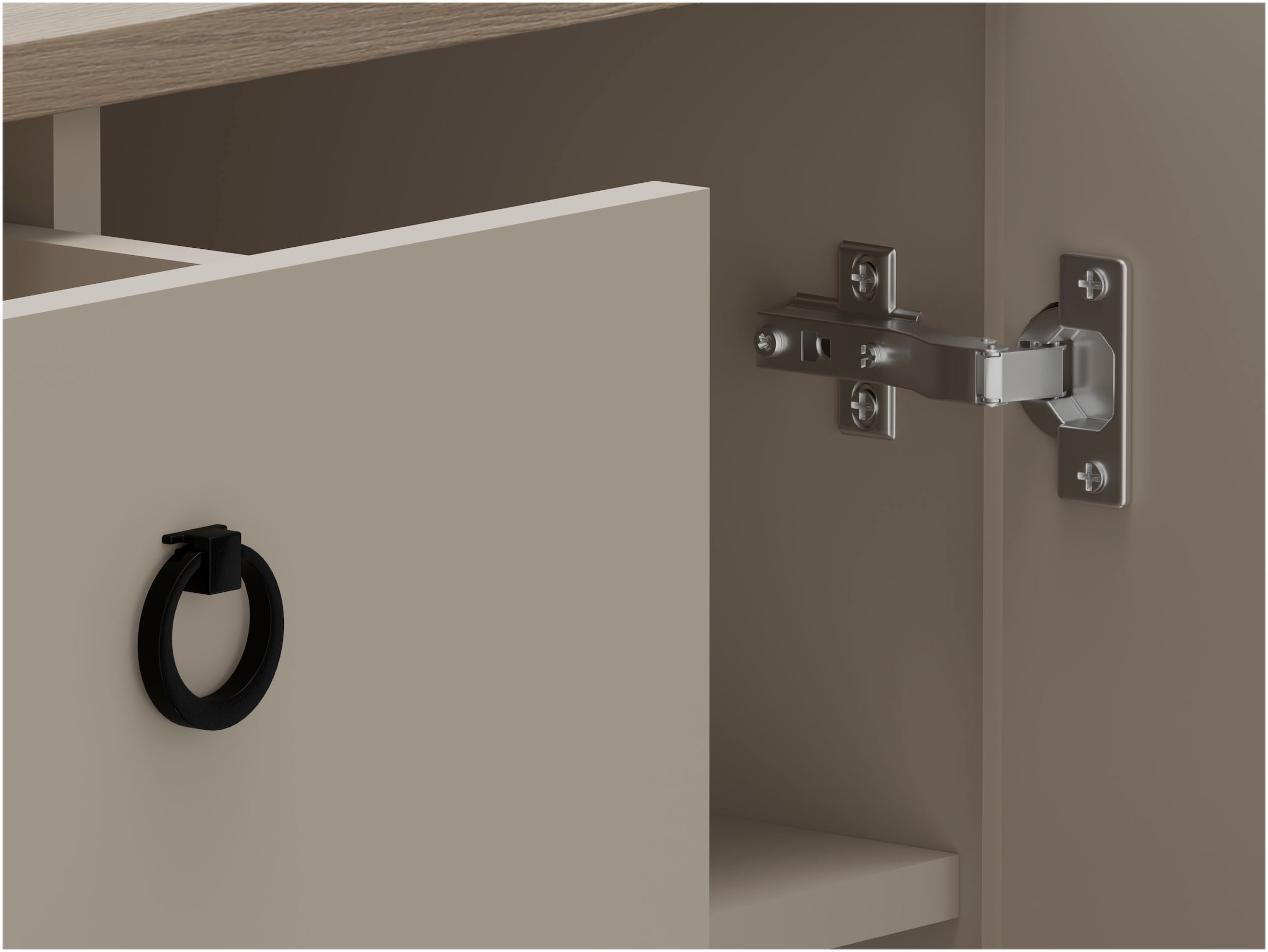 Home affaire Commode »Luminara« 1 cuis tlg. Kommode mit Soft-Close und Platz für 5 Schuhpaare - (B/T/H) 70/41/93cm