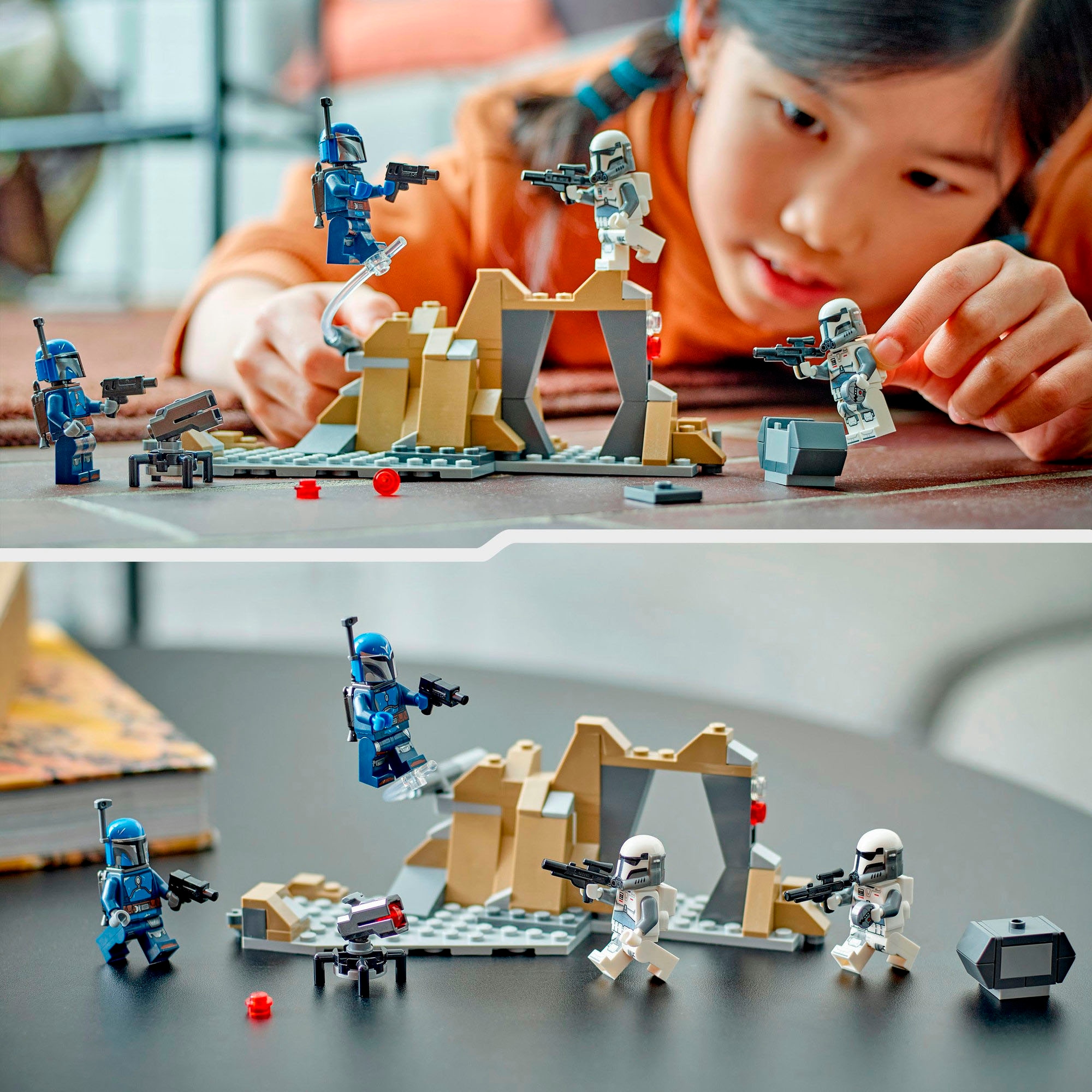 LEGO® Pions de construction »Hinterhalt auf Mandalore™ Battle Pack (75373), LEGO Star Wars™« Made in Europe