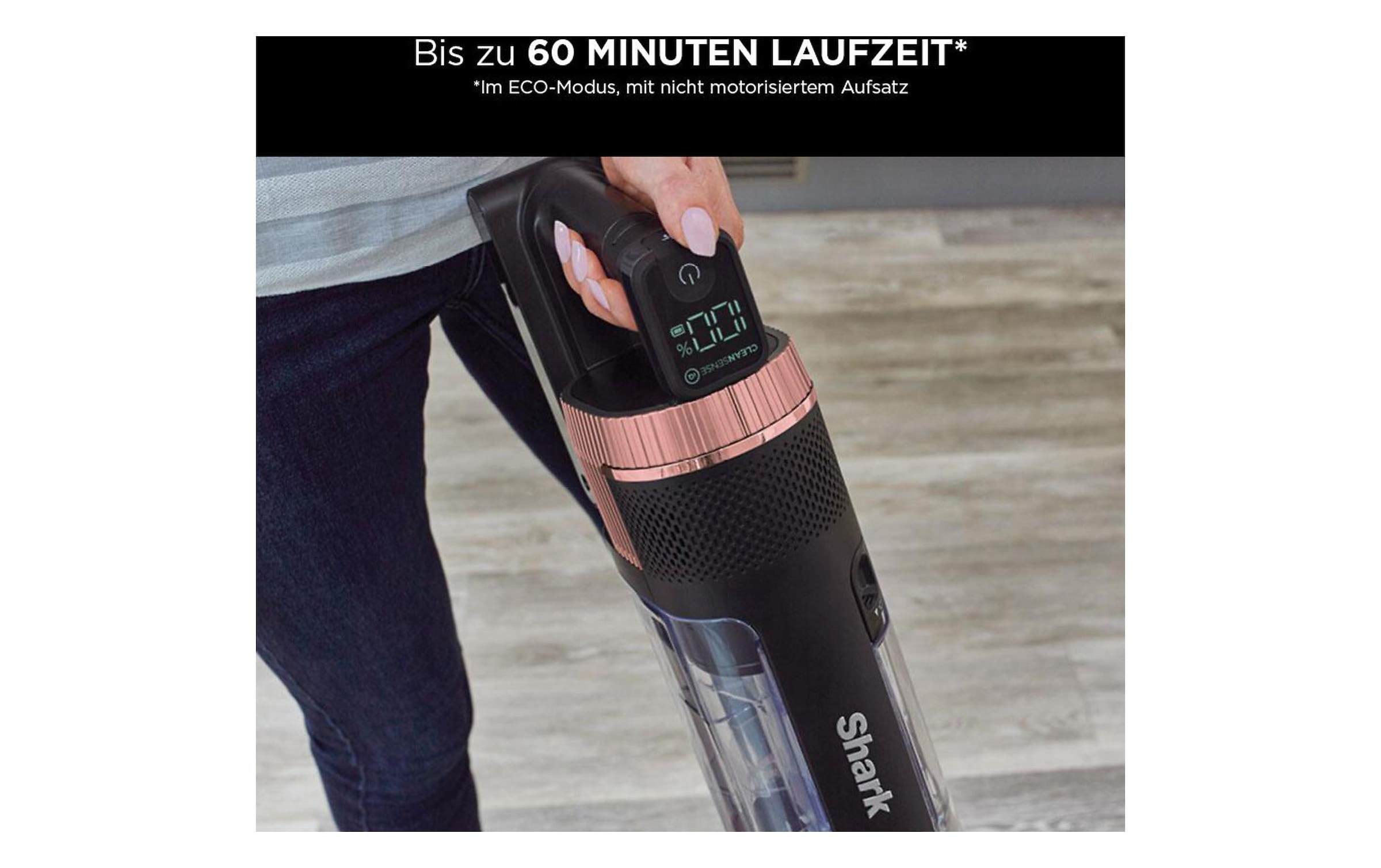 Shark Aspirateur à main et à manche sans fil »IZ400EU«