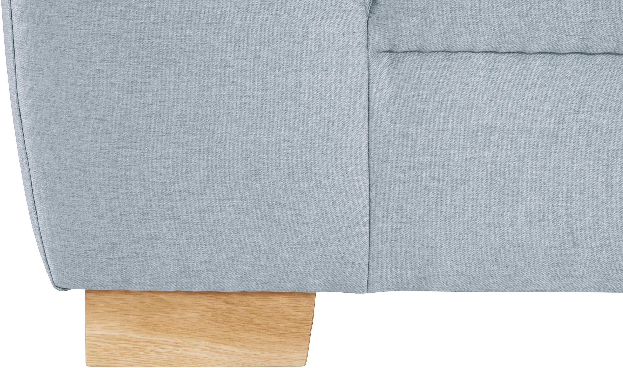 DOMO collection Ecksofa »Incanto kubische Formensprache, komfortabel, flache Armlehnen, L-Form« wahlweise mit Bettfunktion