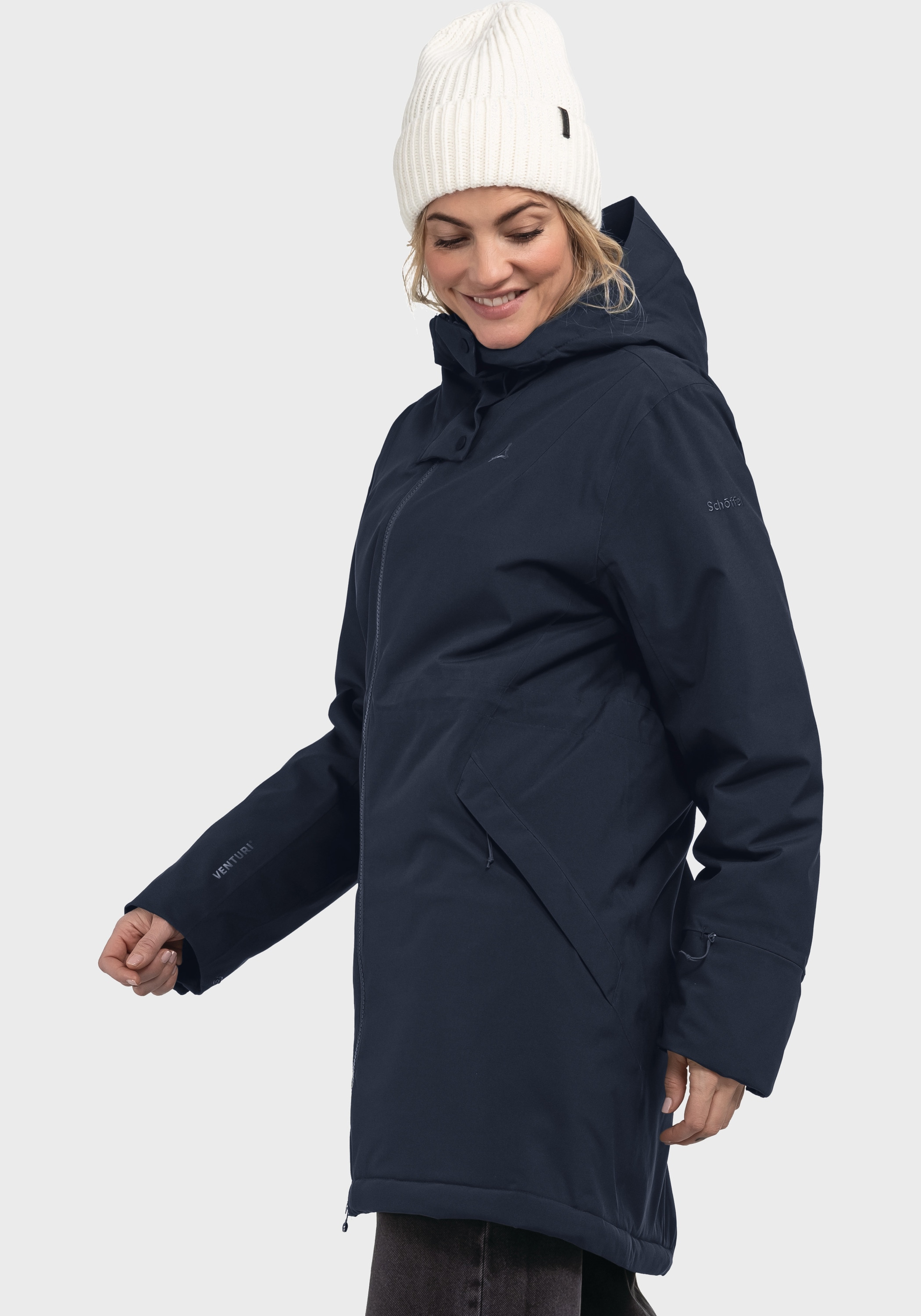 Schöffel Parka »Urban Ins Parka Style Crivat WMS« mit Kapuze