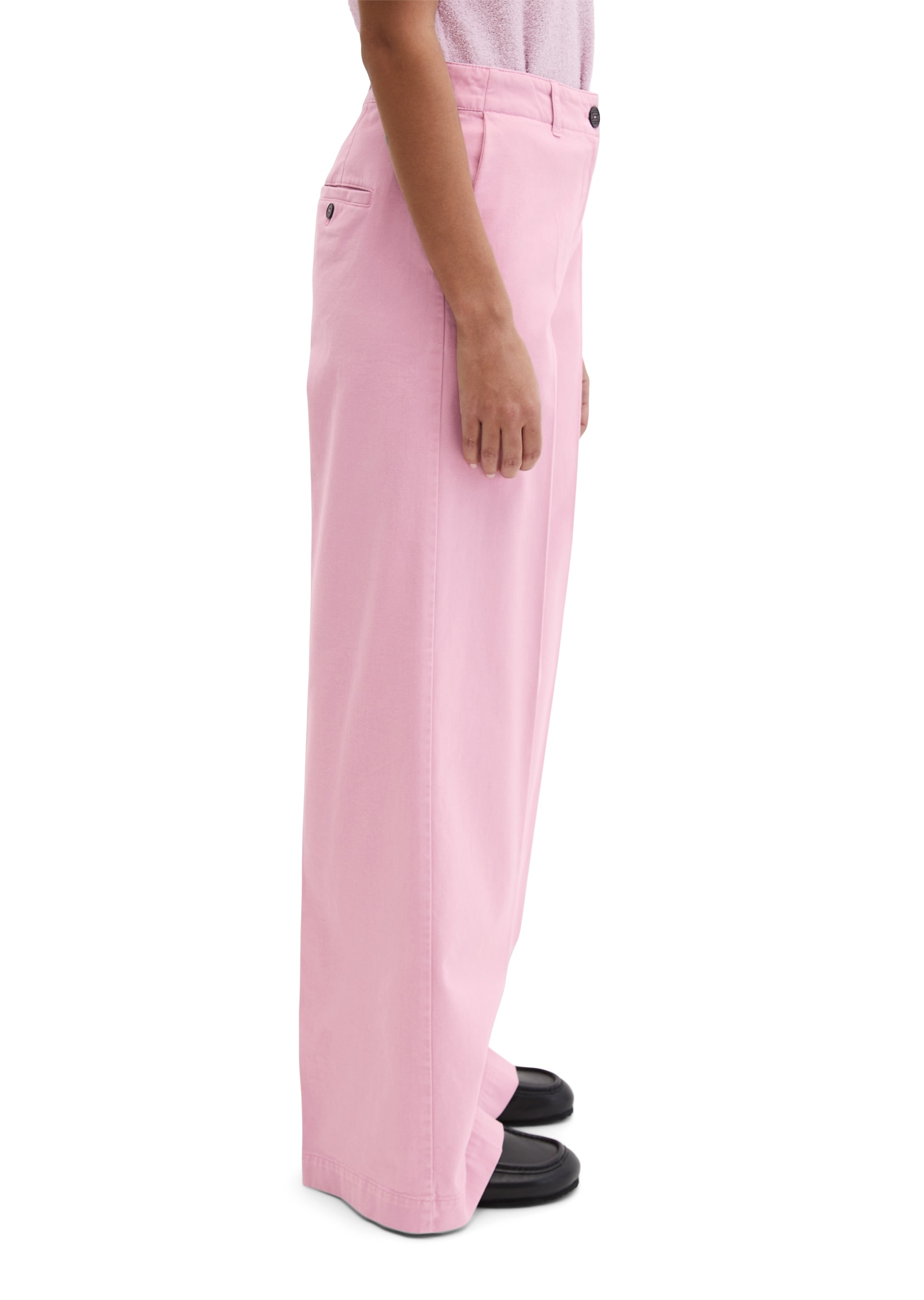 Marc O'Polo Bügelfaltenhose »MARGO Wide«  Model Margo wide aus Organic Cotton-Twill