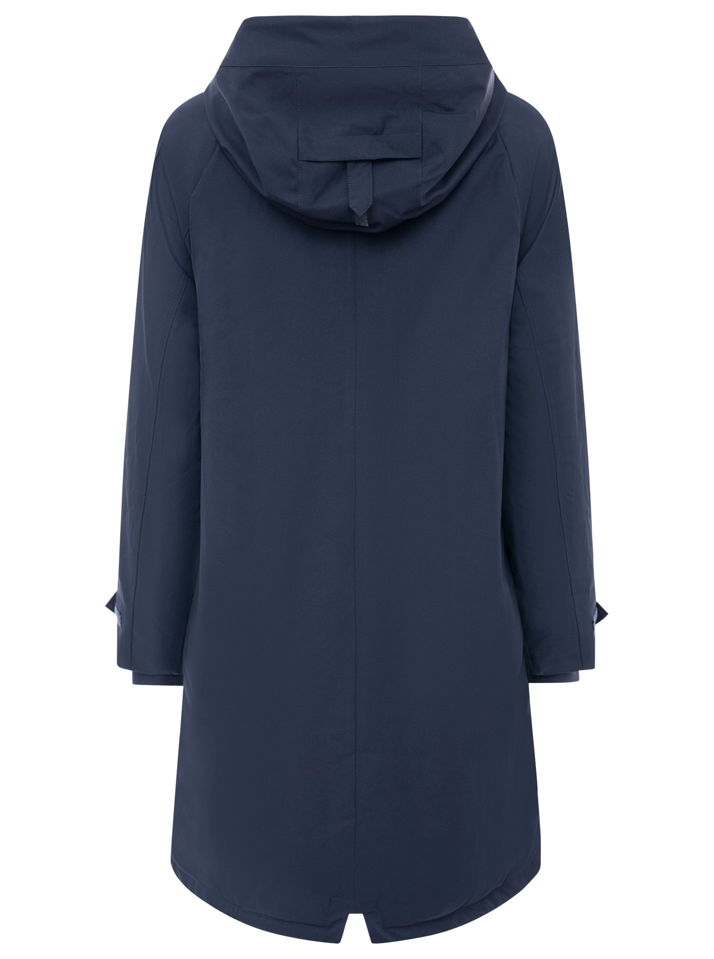 Zwillingsherz Kurzmantel »"Keep Smiling"« Kapuze, verdeckter Reissverschluss