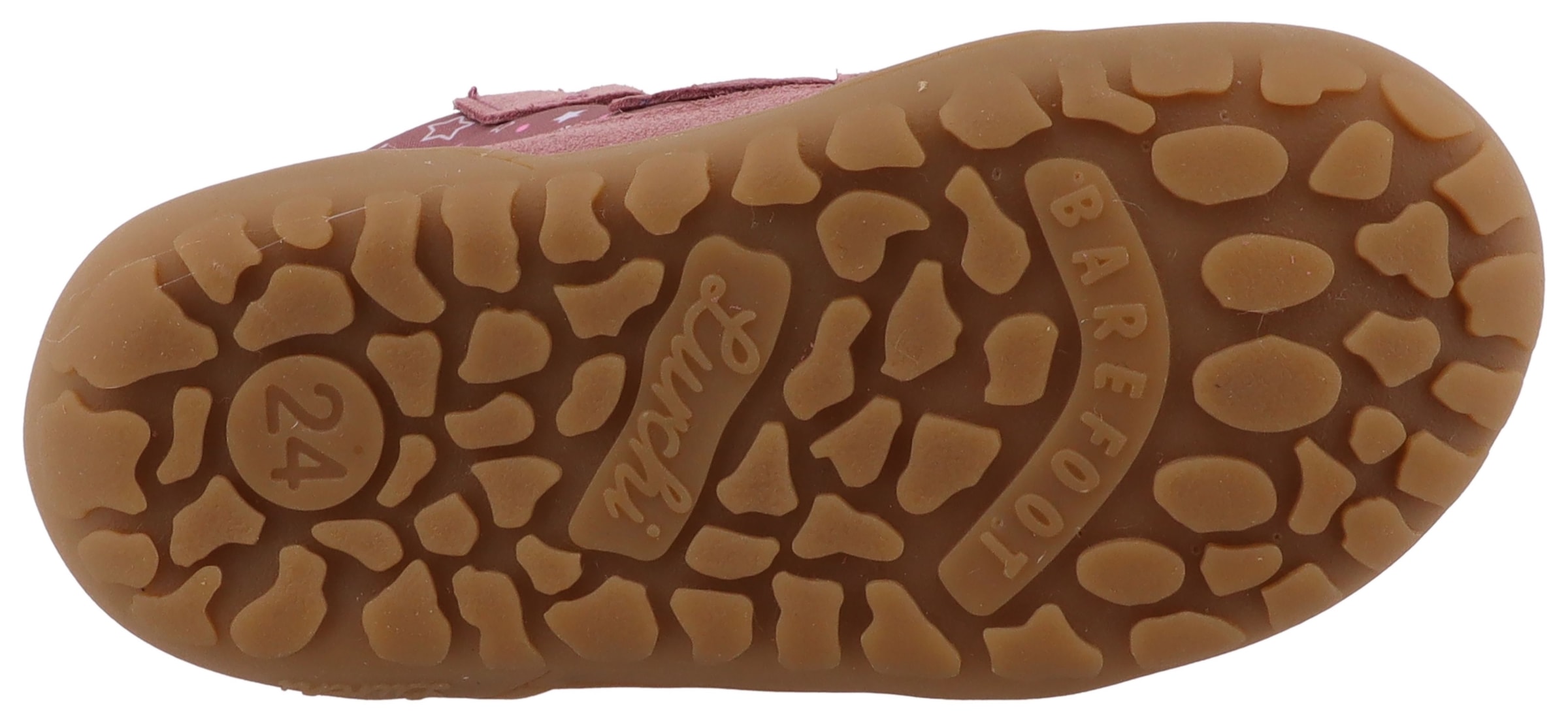 Lurchi »Jilly Barefoot-TEX«  Klettschuh mit Warmfutter, Grössenschablone zum Download