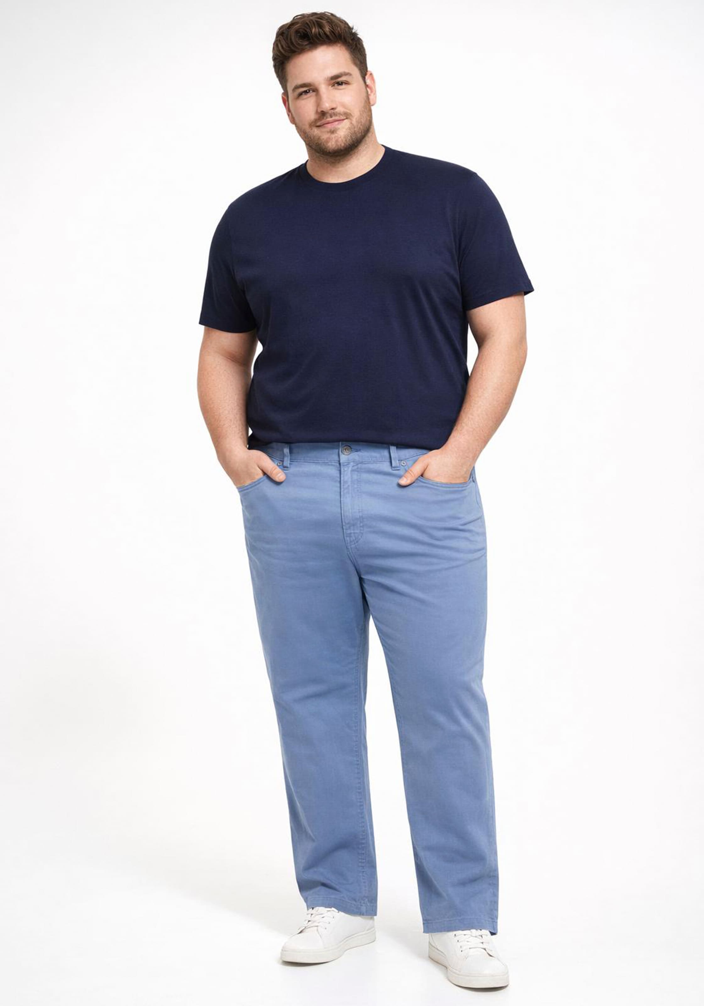 Man's World Plus 5-Pocket-Hose »Grosse Grössen«  Angebot: in Konfektionsgrössen Normal - und Kurzgrössen