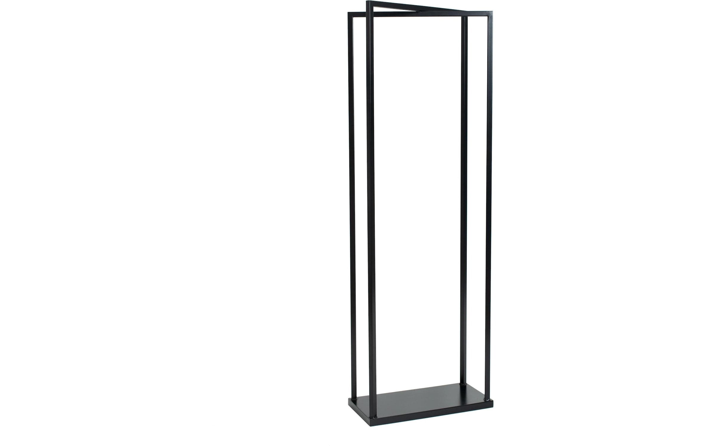WESTMANN Étagère pour bois de cheminée »Xavier« noir, LxPxH : 40x20x120cm