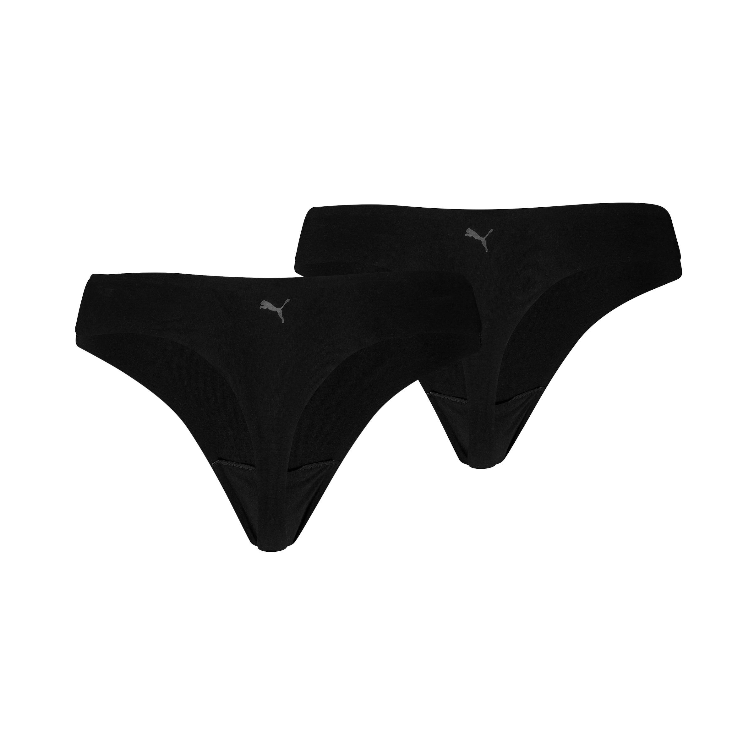 PUMA String »PUMA WOMEN INVISIBLE COTTON STRINGS 2P« nahtlose Ränder für eine unsichtbare Passform