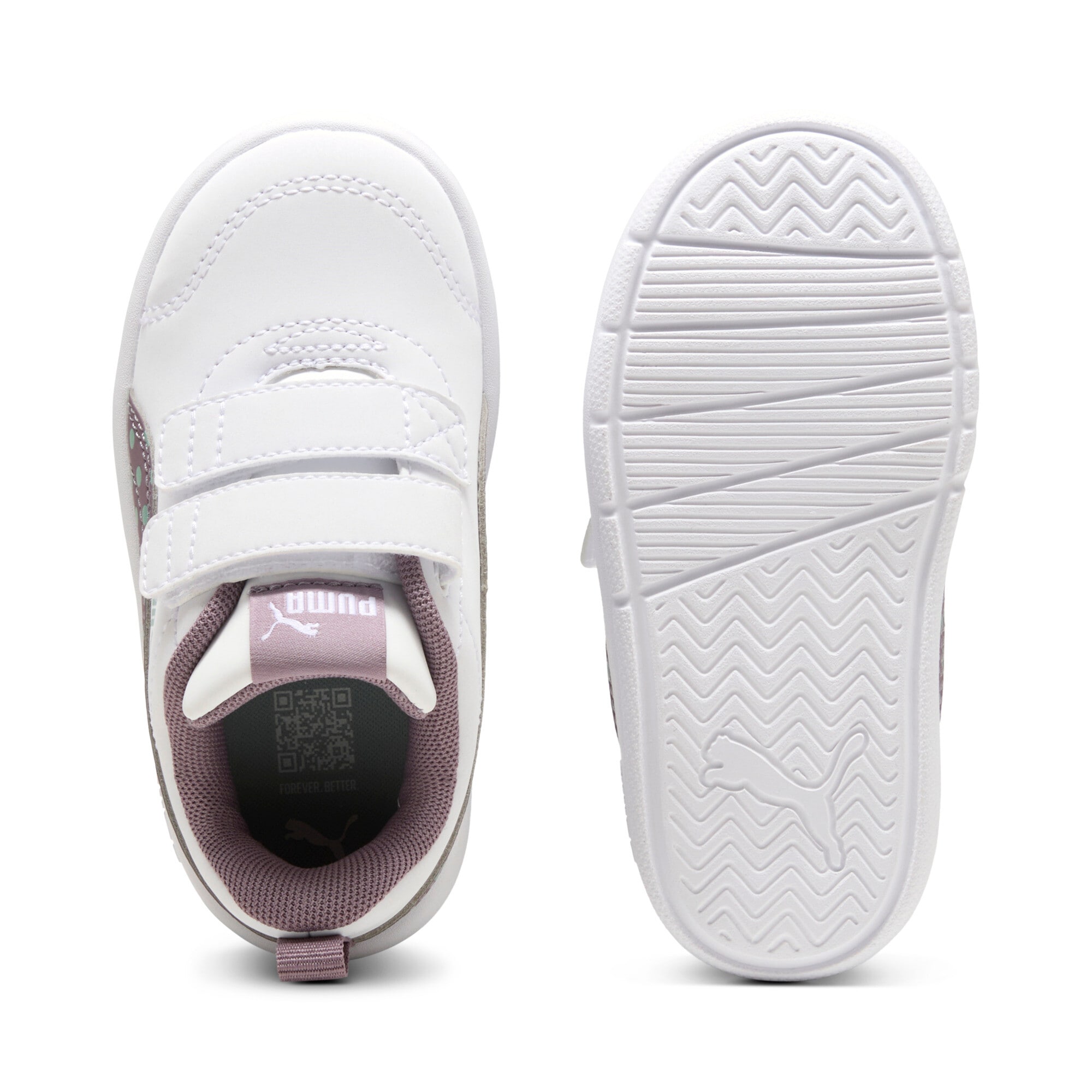 PUMA Sneaker »COURTFLEX V3 DOTTY V INF«  für Kinder