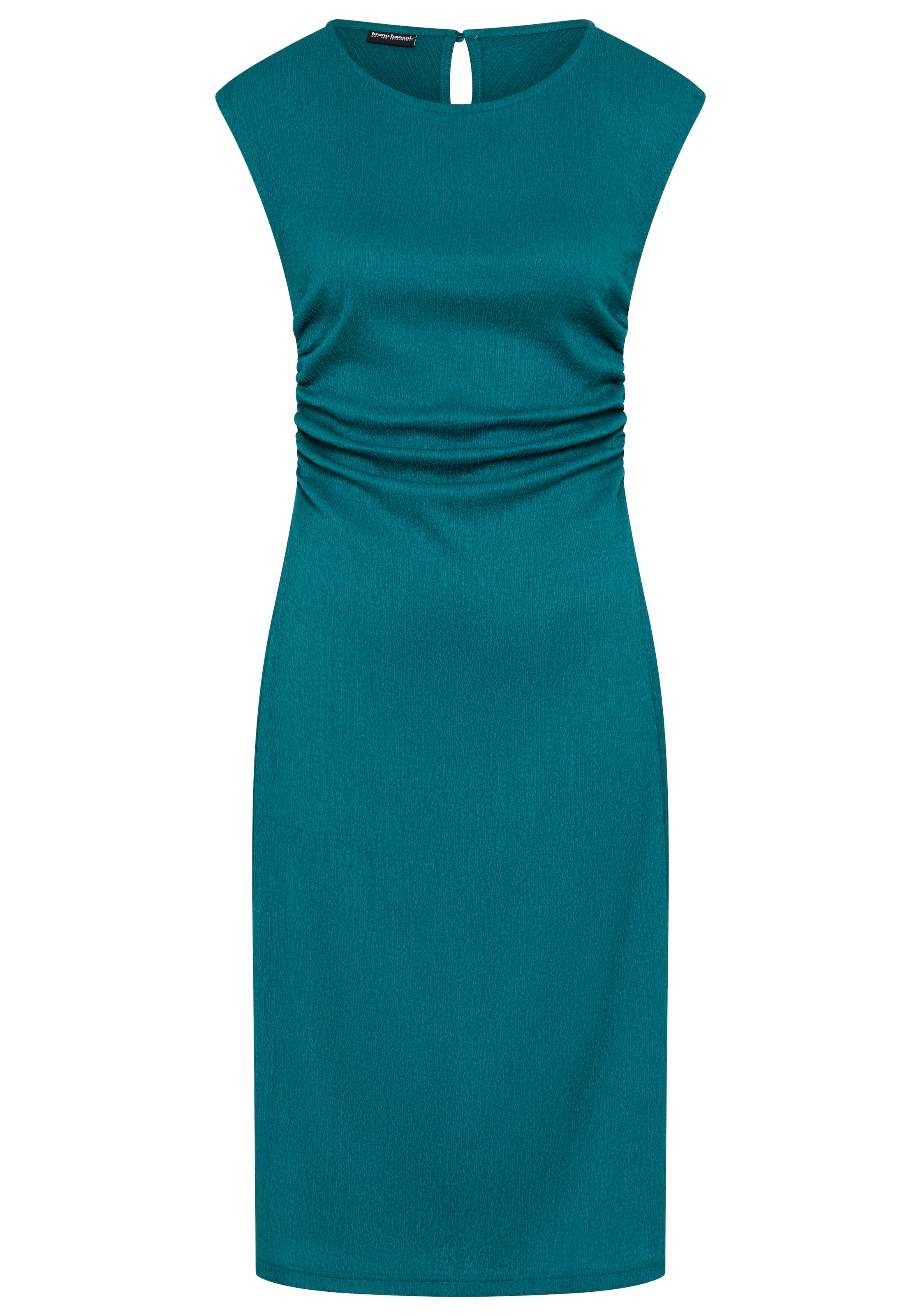 Bruno Banani Robe de soirée wadenlang, ärmellos, figurbetont, strukturierter Jersey