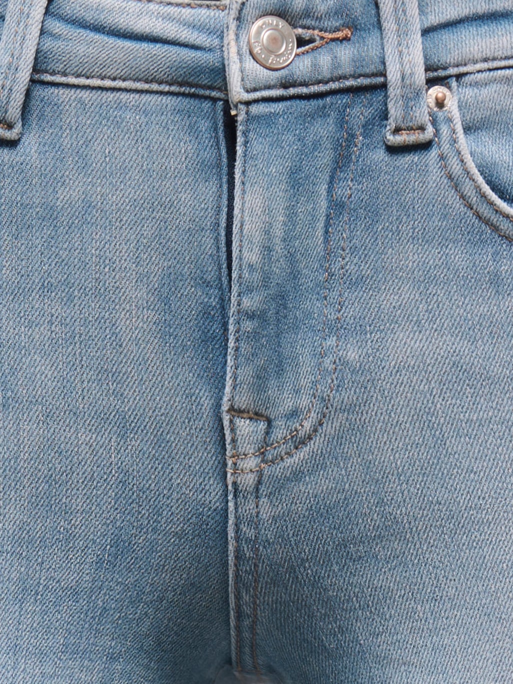 ONLY Jeans skinny »ONLPOWER MID SKIN PUSHUP DNM REA968 NOOS« mélange de coton, coupe skinny