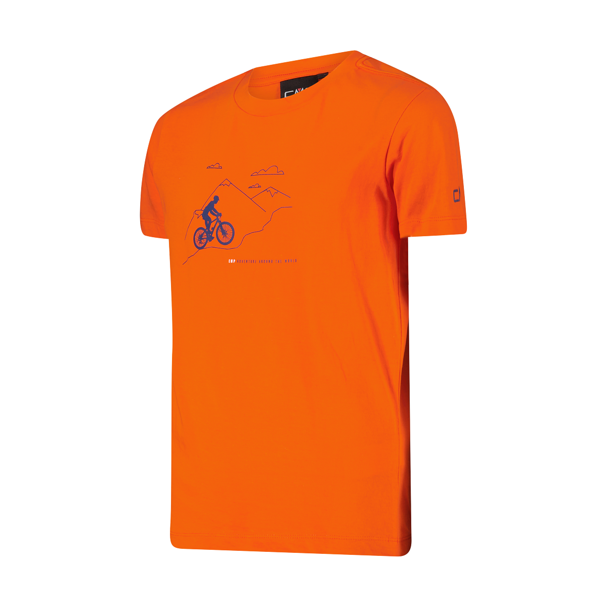 CMP T-Shirt für Kinder, Kurzarm, mit Rundhalsausschnitt, aus Baumwolle