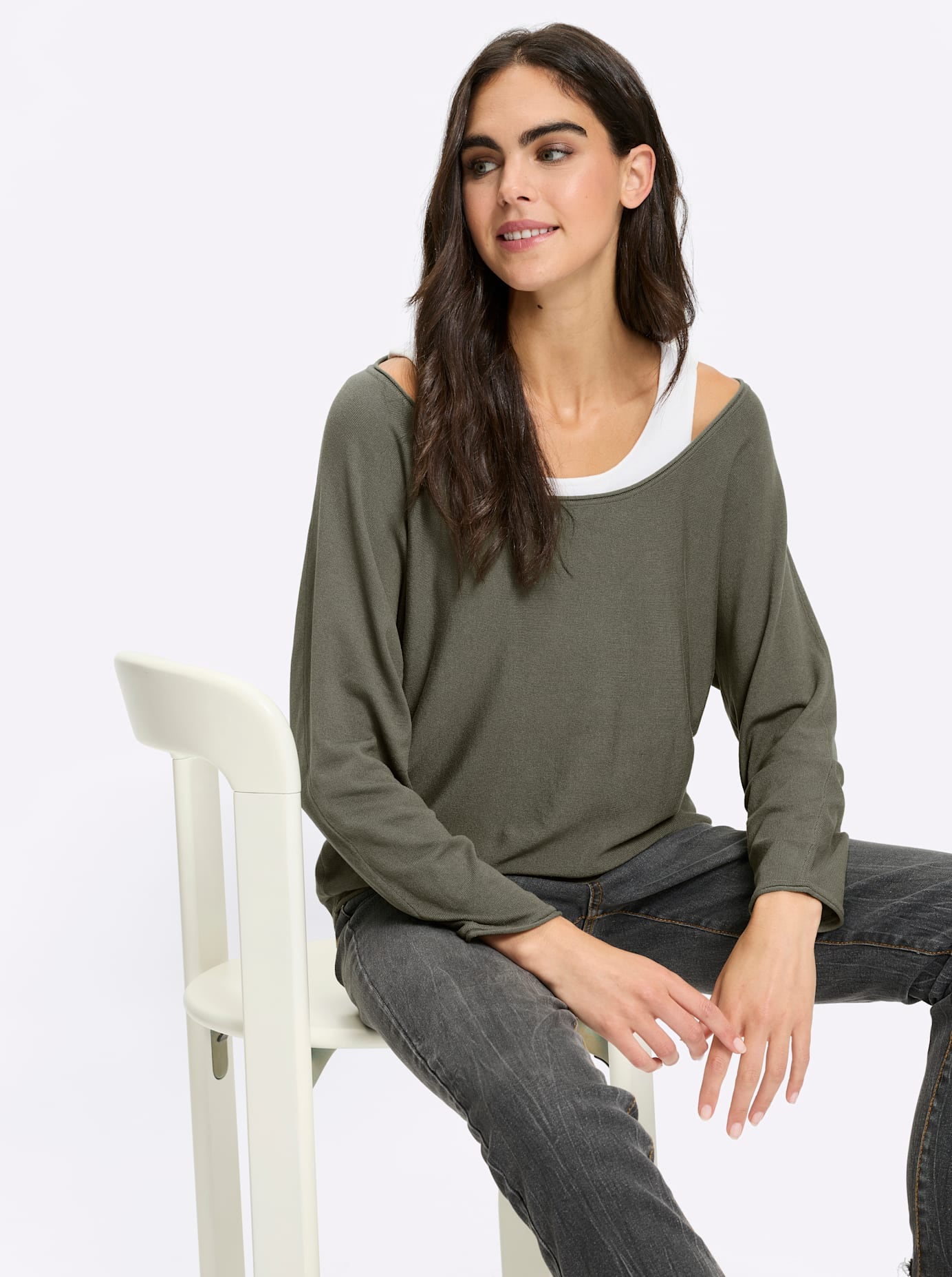 heine Strickpullover »2-in-1-Pullover«