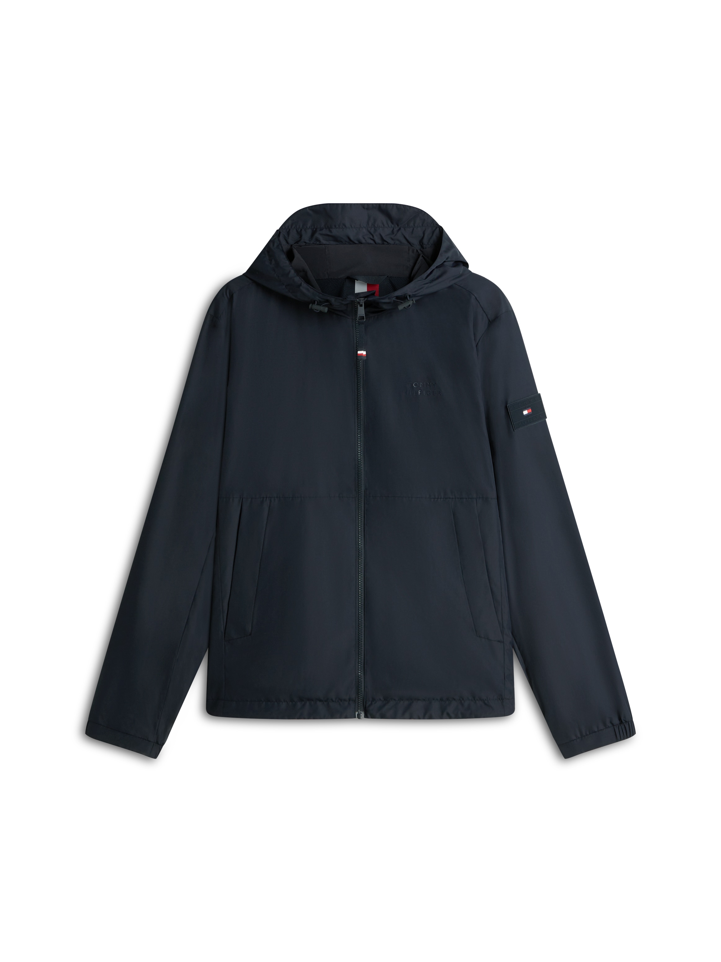 Tommy Hilfiger Veste tous temps »BRANDED HOODED« mit Kapuze Windjacke Fahrradjacke Packable Regular fit mit Kapuze