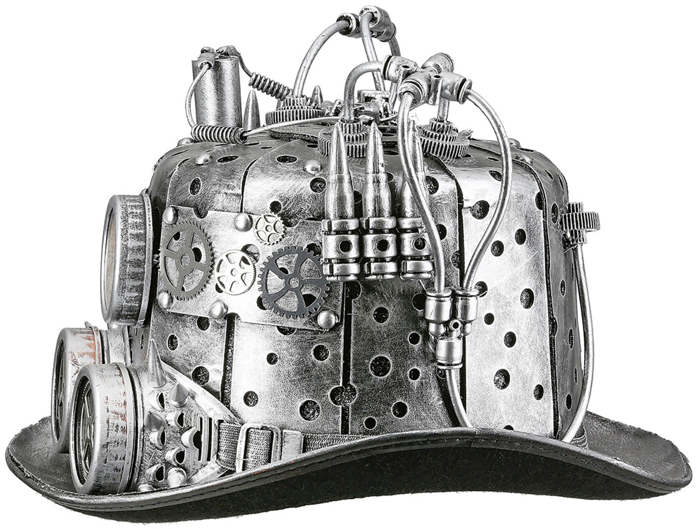 Casablanca by Gilde Dekoobjekt »Hut Steampunk, silberfarben«