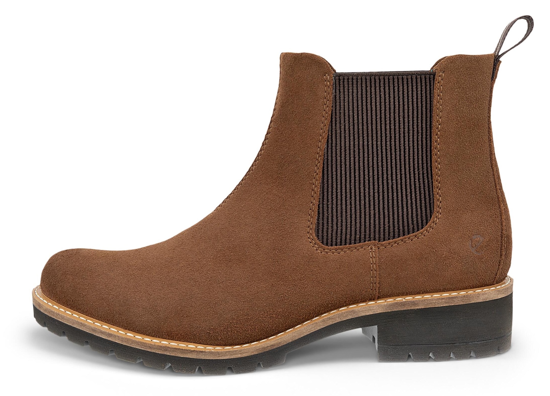 Ecco Bottines chelsea »ELAINA«  bottes à enfiler, bottines d'automne, bottines avec parties stretch