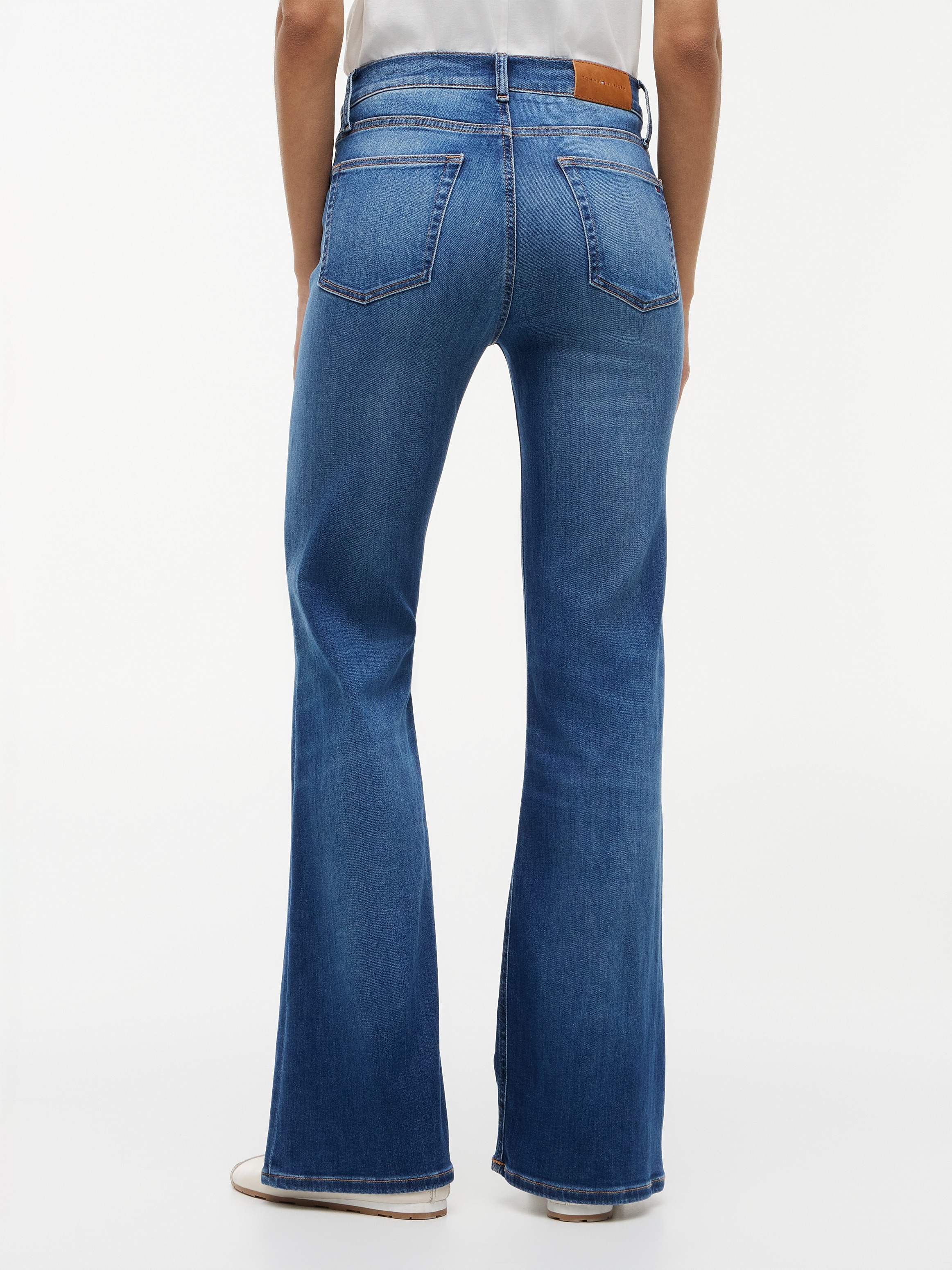 Tommy Hilfiger Jeans bootcut »FLARE KATY RW« Baumwollmischung, Stretch, in ausgestellter Form