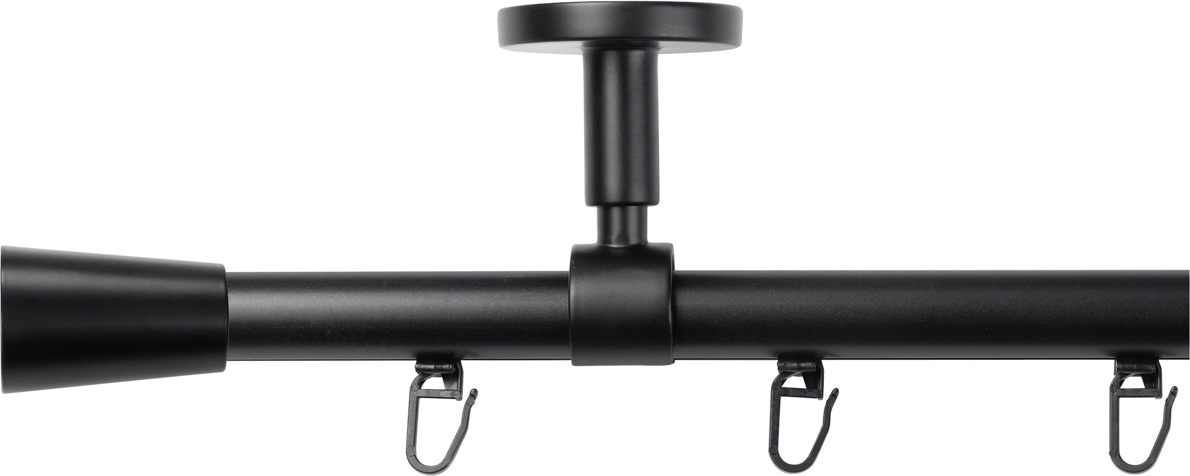 SN DECO GROUP Tringle à rideaux »Gardinenstange Innenlauf Nizza Ø 19 mm, 1-läufig, Fixmass, verschraubt« Ø 19 mm Fixmass;kürzbar