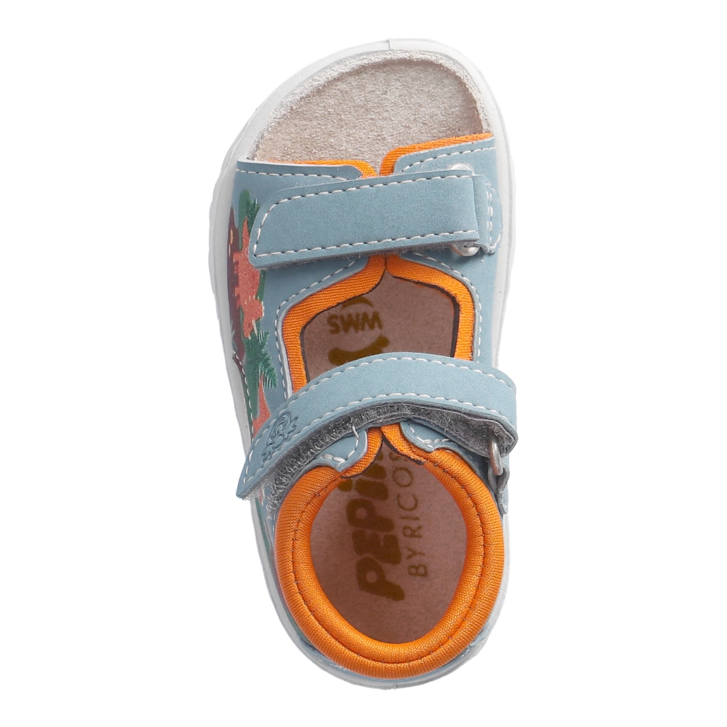 PEPINO by RICOSTA Lauflernschuh »Tilo WMS: mittel«  Babyschuh mit Motiv, Grössenschablone zum Download