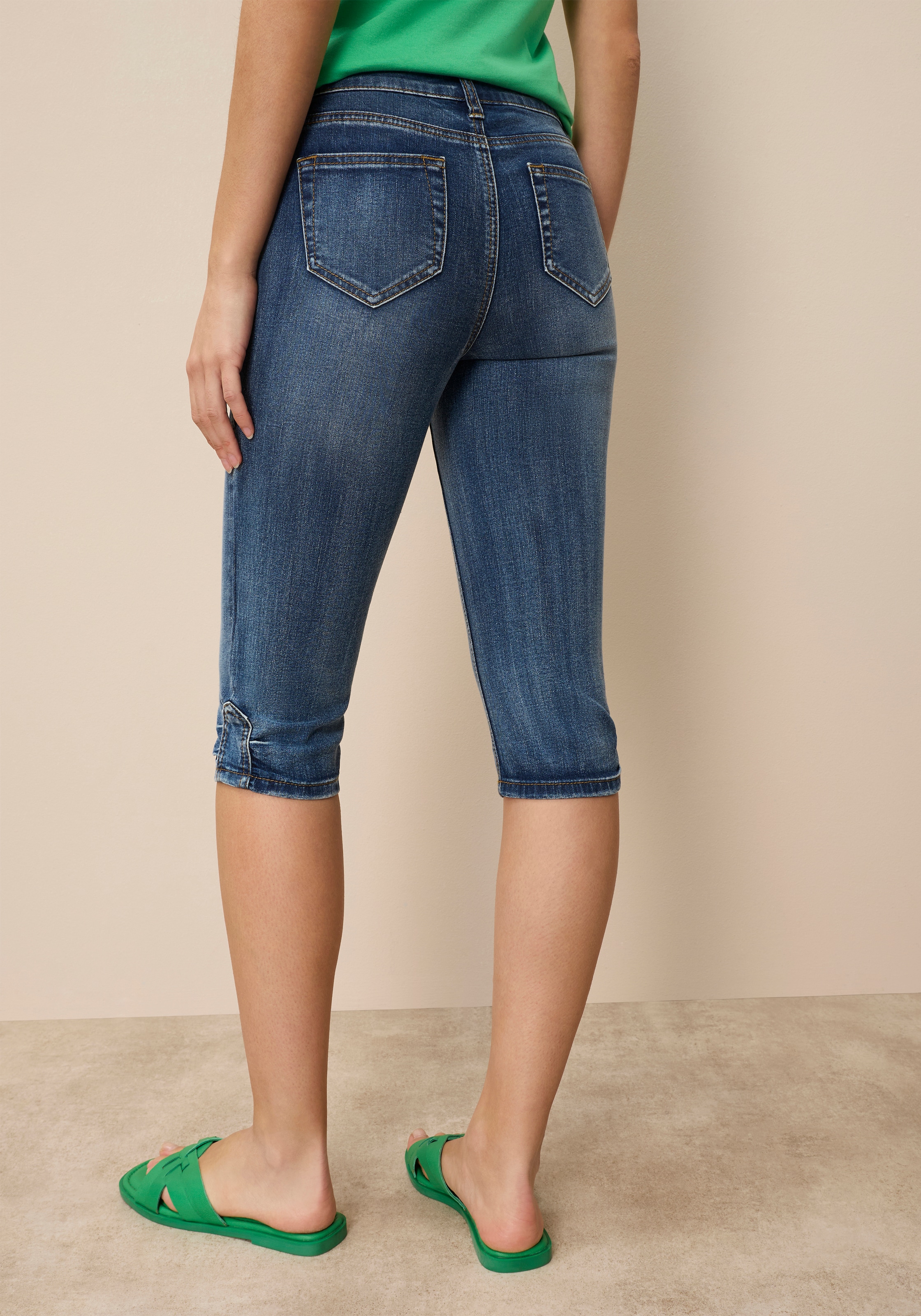 Arizona Jeans capri Skinny Fit, 3/4-Länge, mit Eingrifftaschen und Gesässtaschen