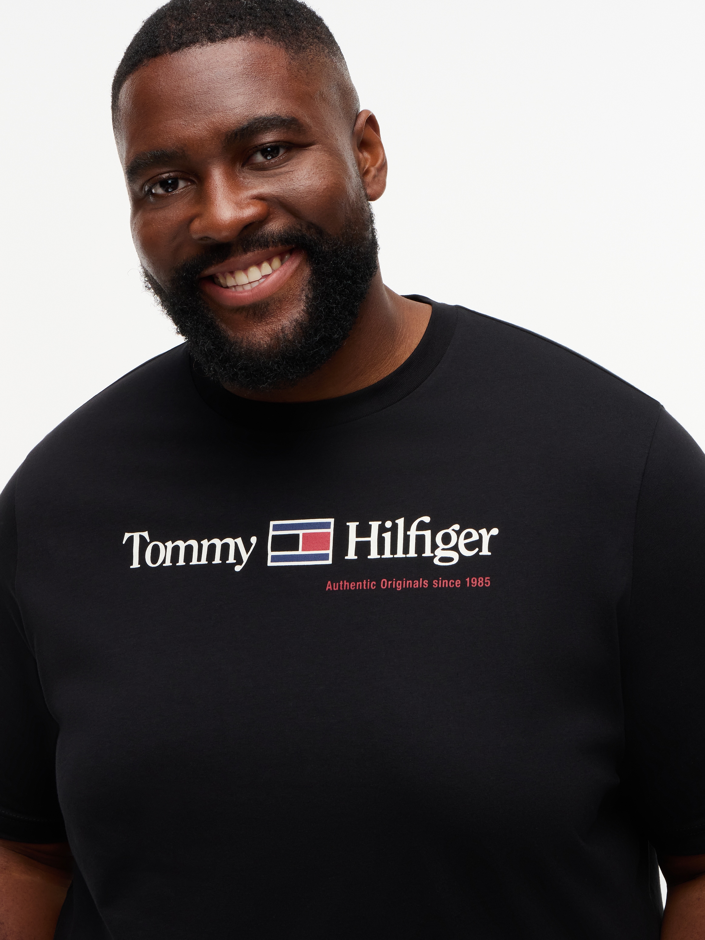 Tommy Hilfiger Big & Tall T-Shirt »BT-BRAND LOVE RWB GRAPHIC« Grosse Grössen