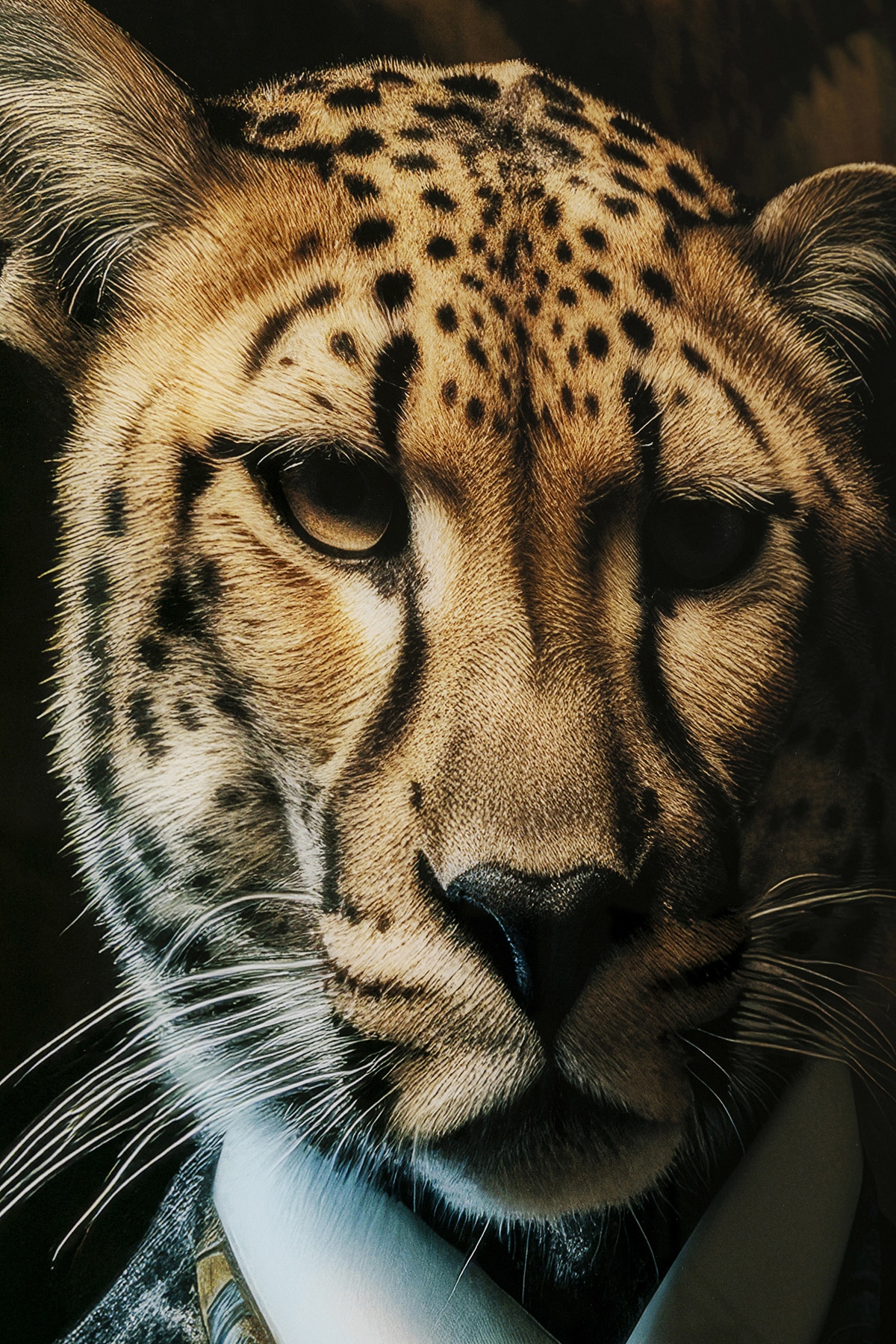 Kare Design Tableau en verre »Mister Leo 40x30cm« 1, 