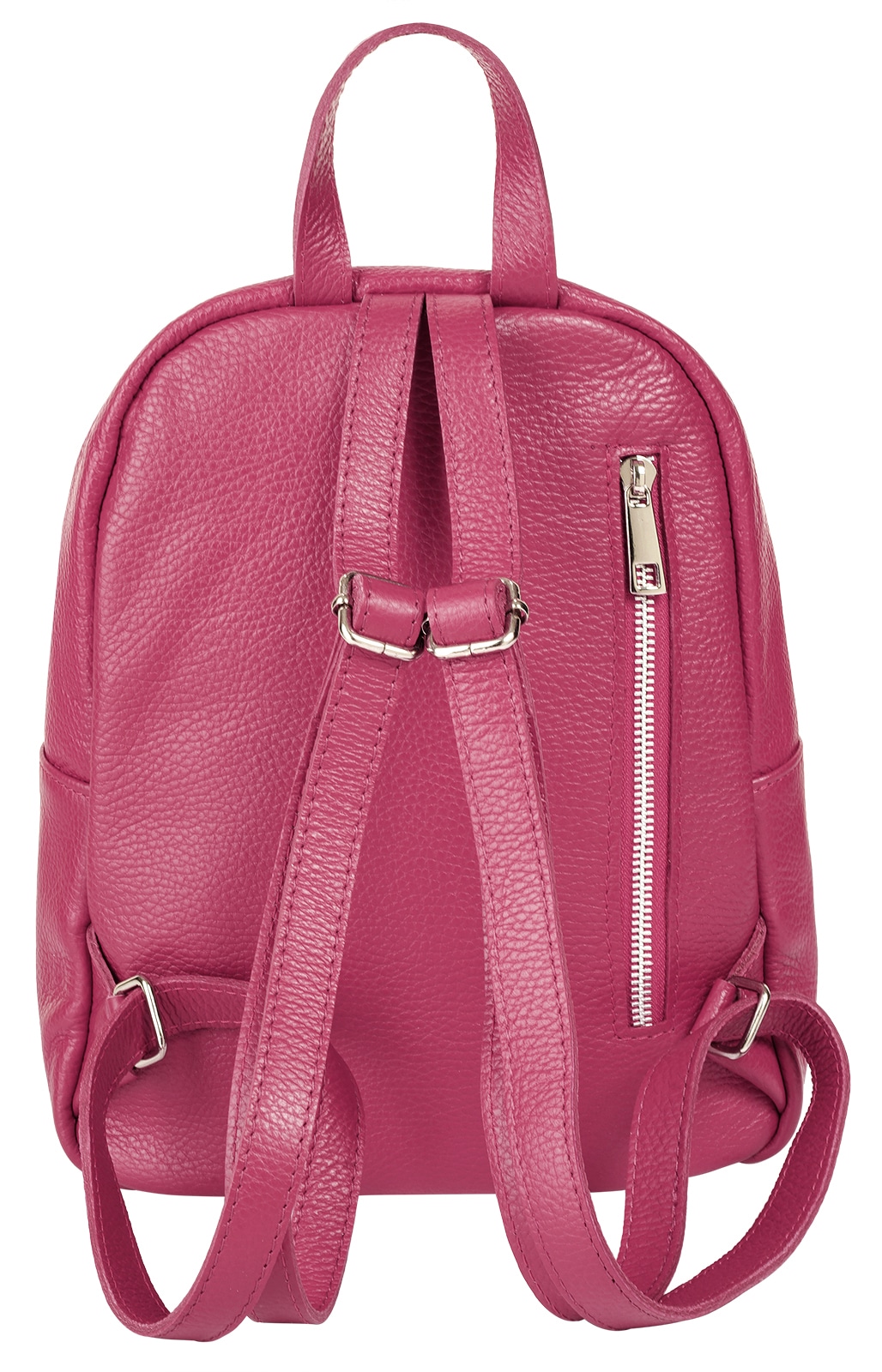 Samantha Look Cityrucksack Echt Leder, Made in Italy