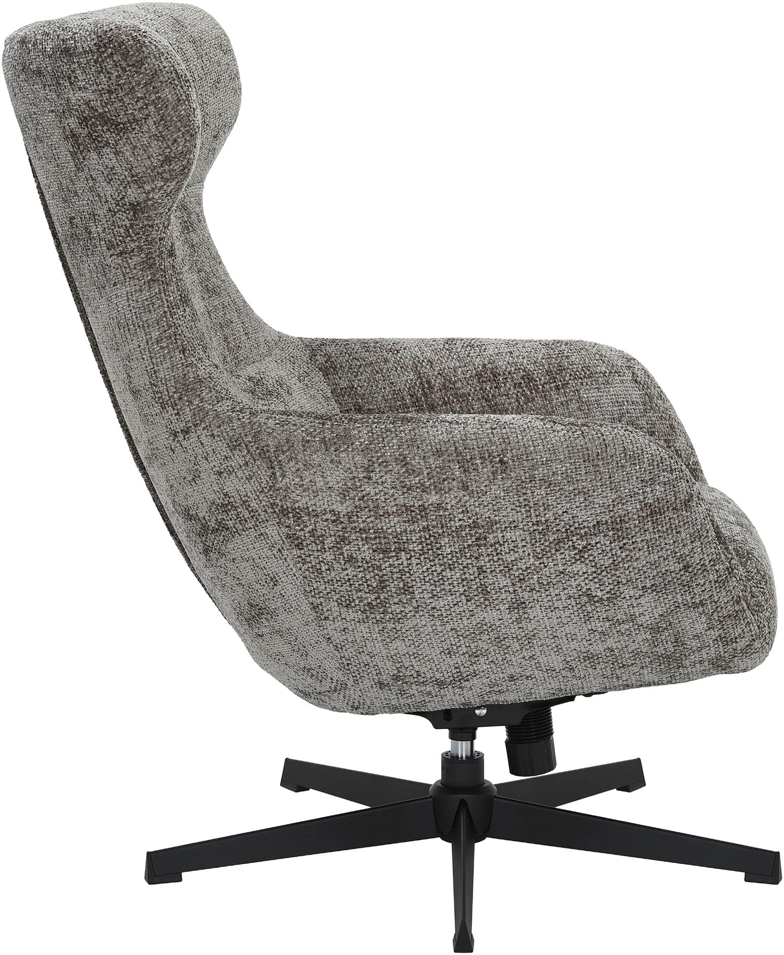 SalesFever Sessel »Sessel Chenillestoff« 1 Stk. tlg. Komfortsessel mit ergonomischem Sitzkomfort und weichem Stoff