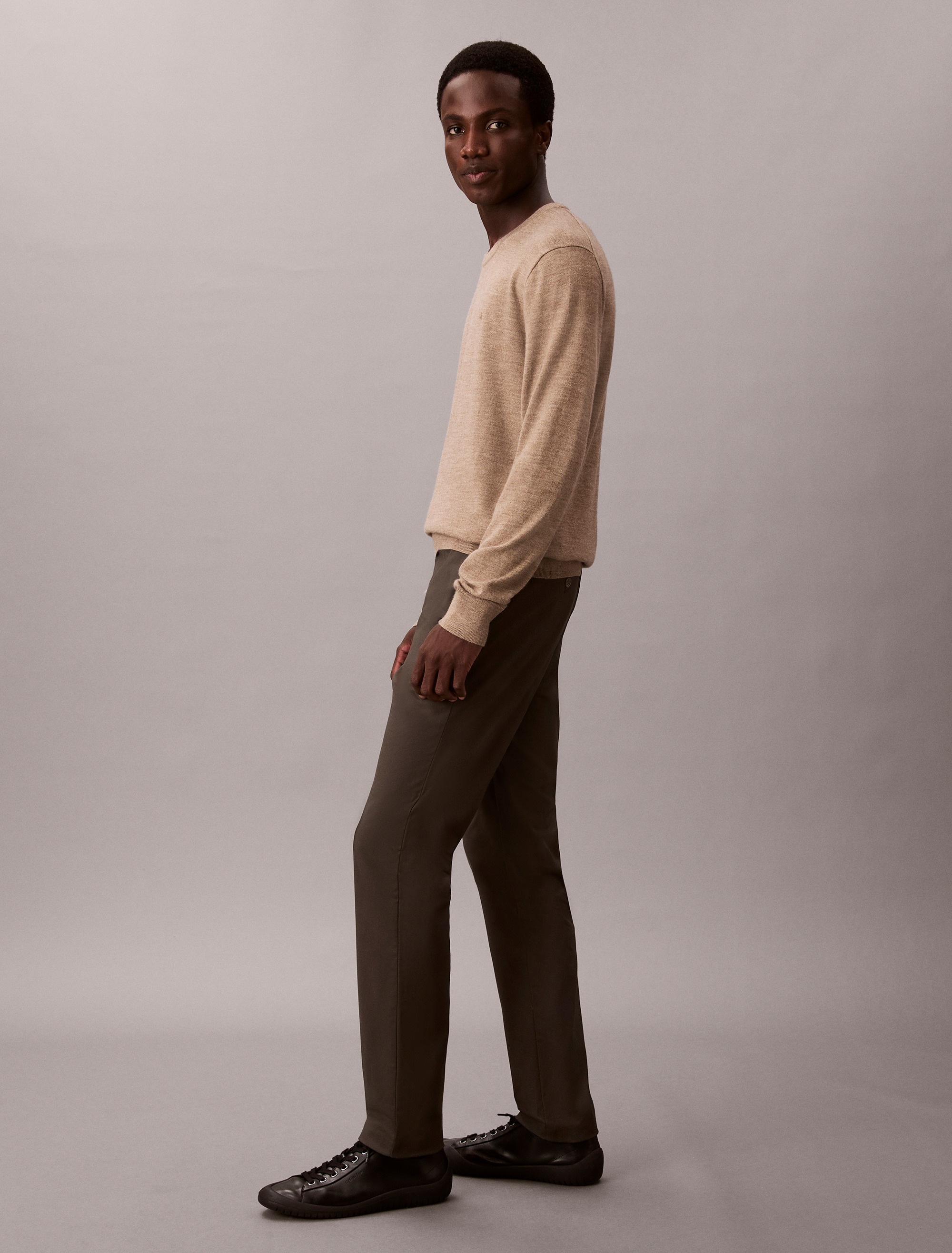 Calvin Klein Chinohose »SLIM SATEEN CHINO TROUSER«  slim fit