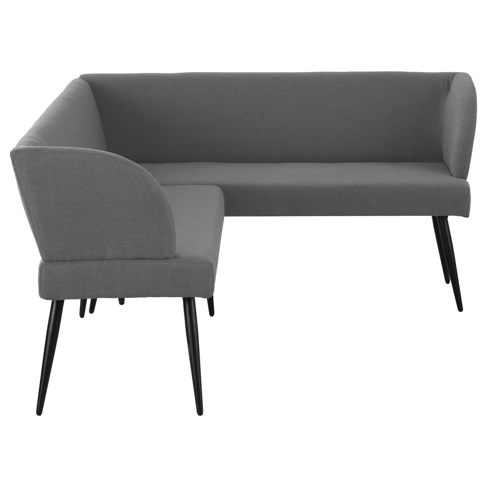 GOODproduct Banc d'angle »Lena« Assise avec ressorts ensachés, housse en tissu tissé facile d'entretien, largeur 192 cm
