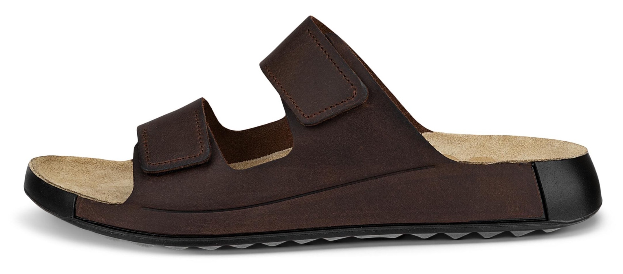 Ecco Pantolette »Cozmo M«  Chaussure d'été, mule, chaussure à scratch avec coutures décoratives discrètes