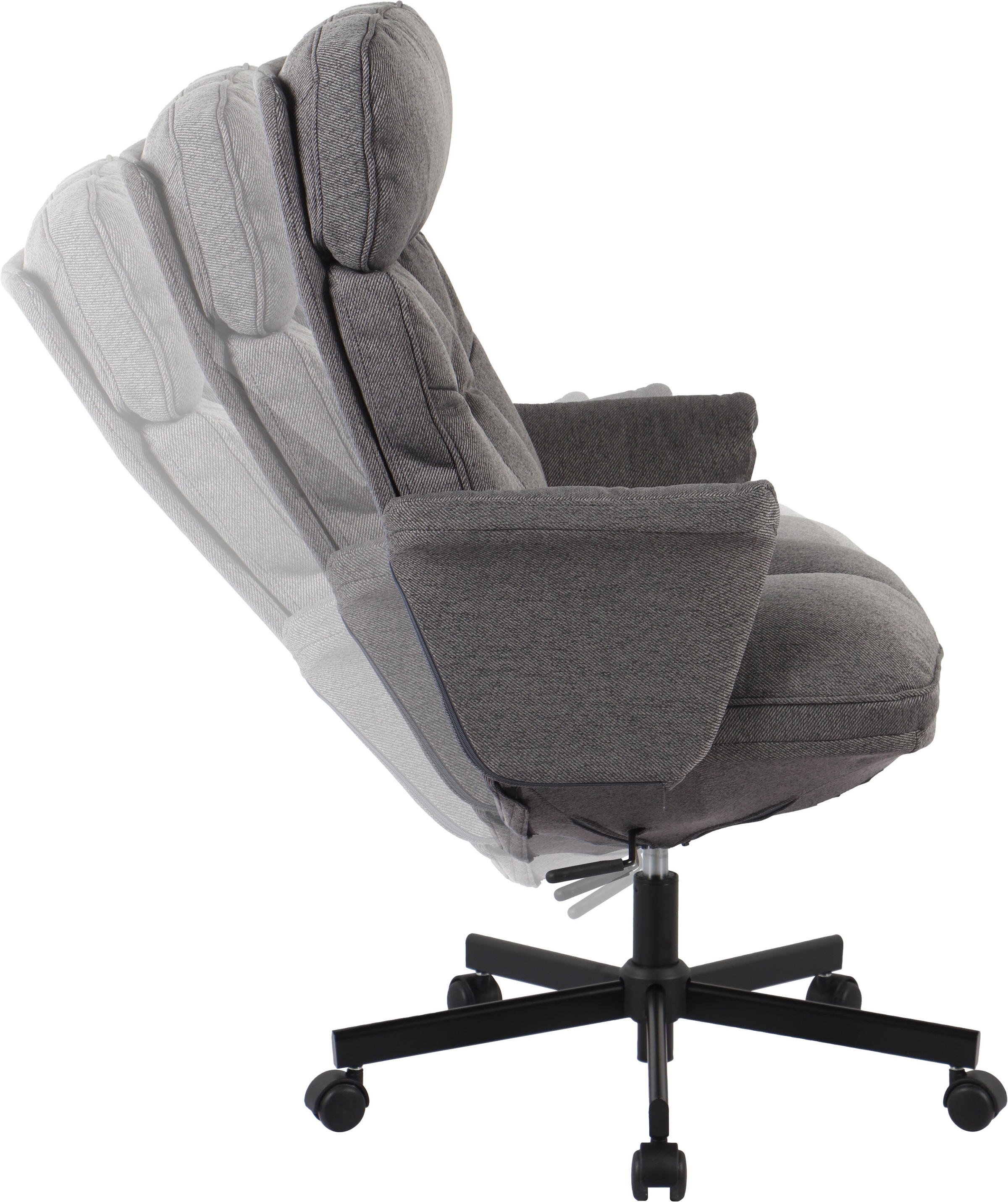 GOODproduct Fauteuil de direction »Emmelie« () rembourrage confortable, accoudoirs de forme ergonomique