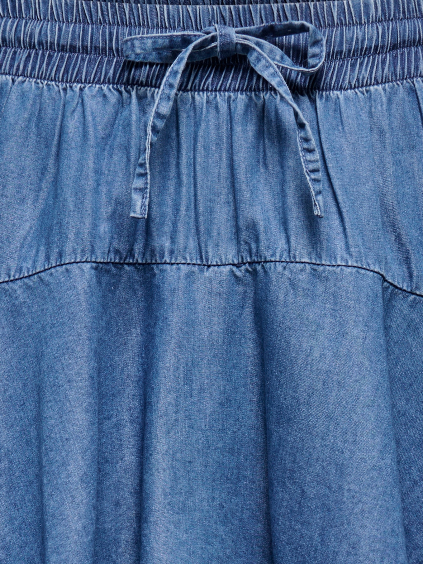 ONLY Jupe-culotte »ONLBEA ELAS STRING CUT SKORT DNM« mélange de coton