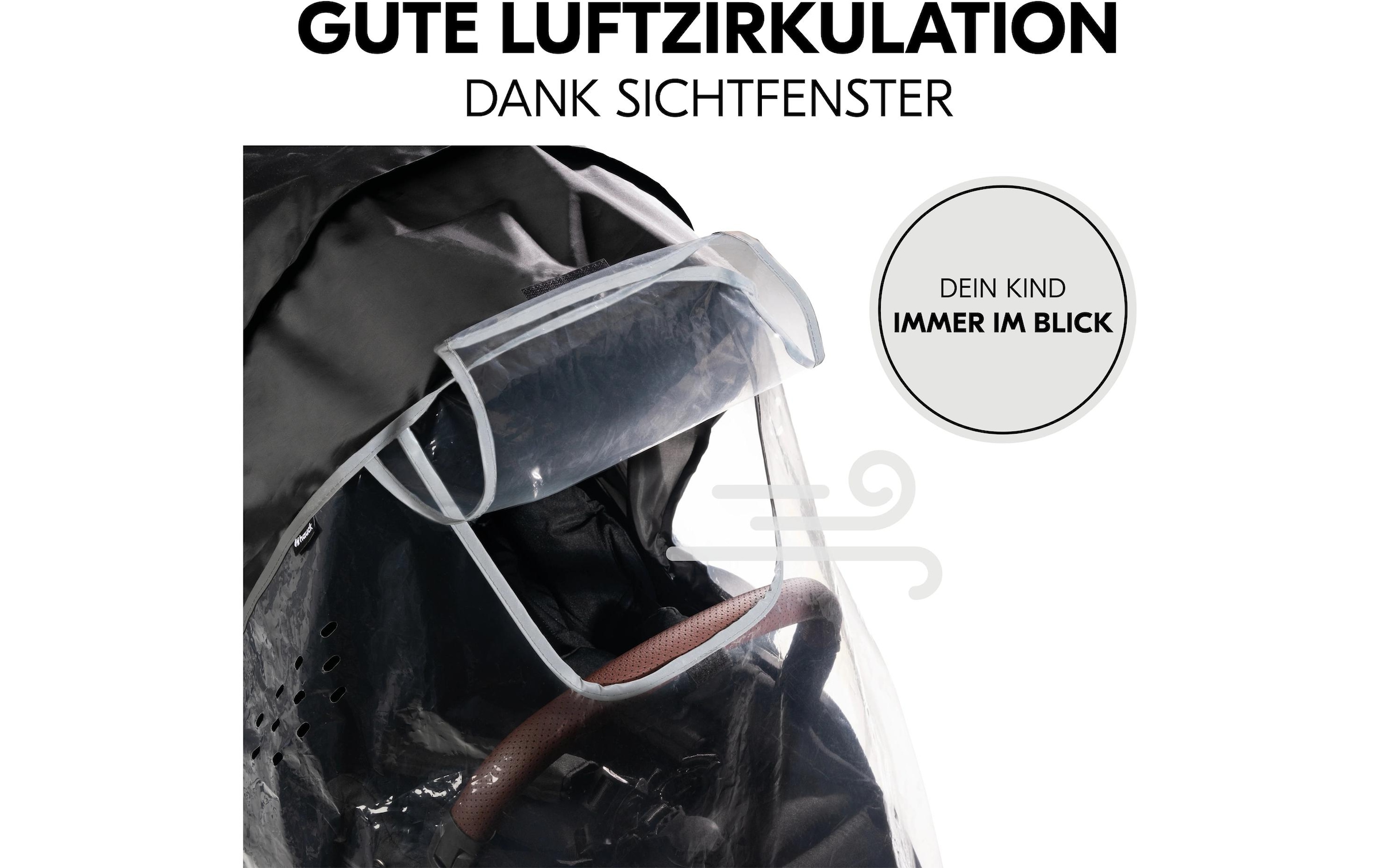 Hauck Kinderwagen-Regenschutzhülle »Pushchair Seat Raincover«