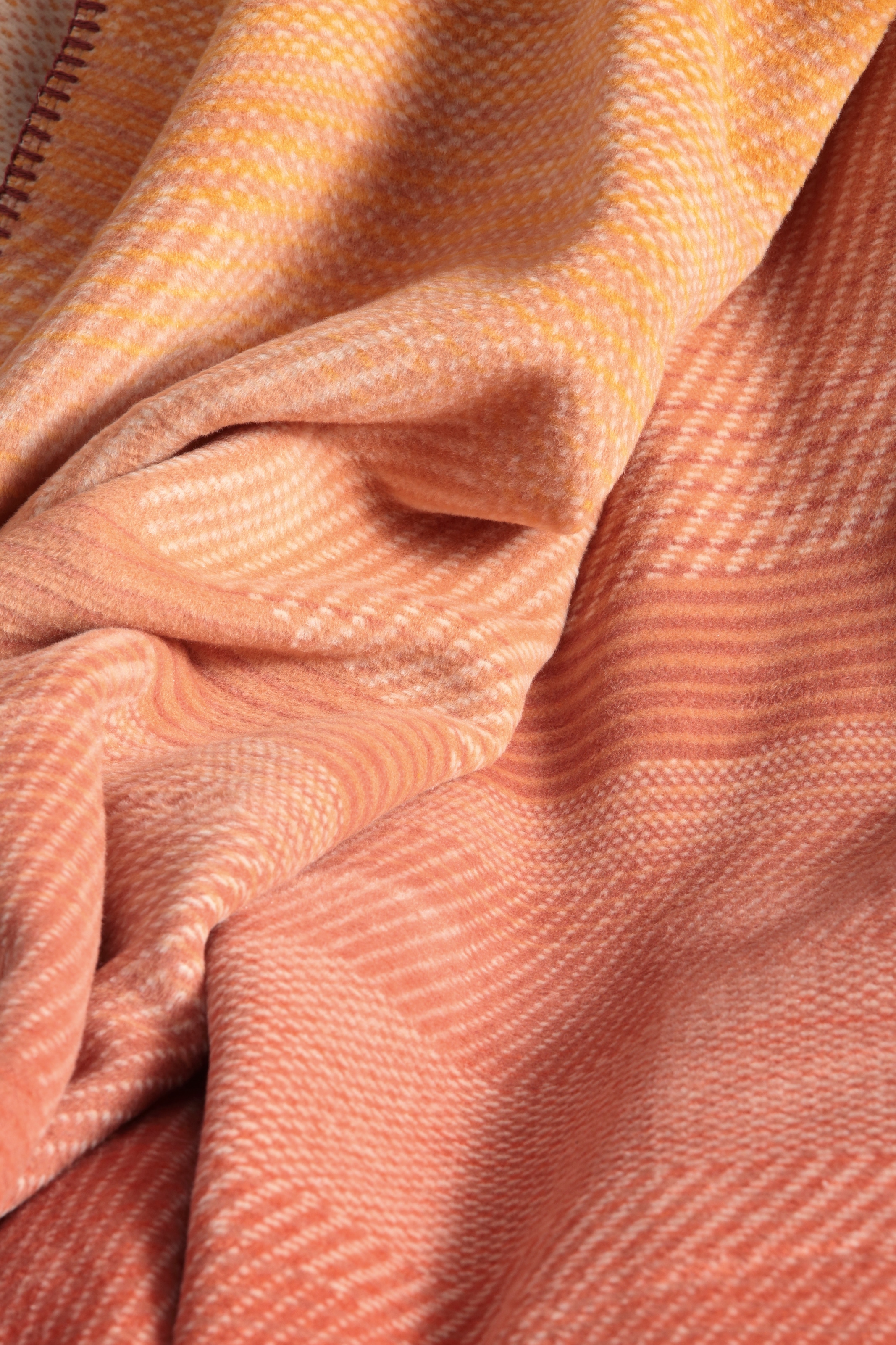 Biederlack Couverture d'intérieur »Sunset Drift« mit Zierstich