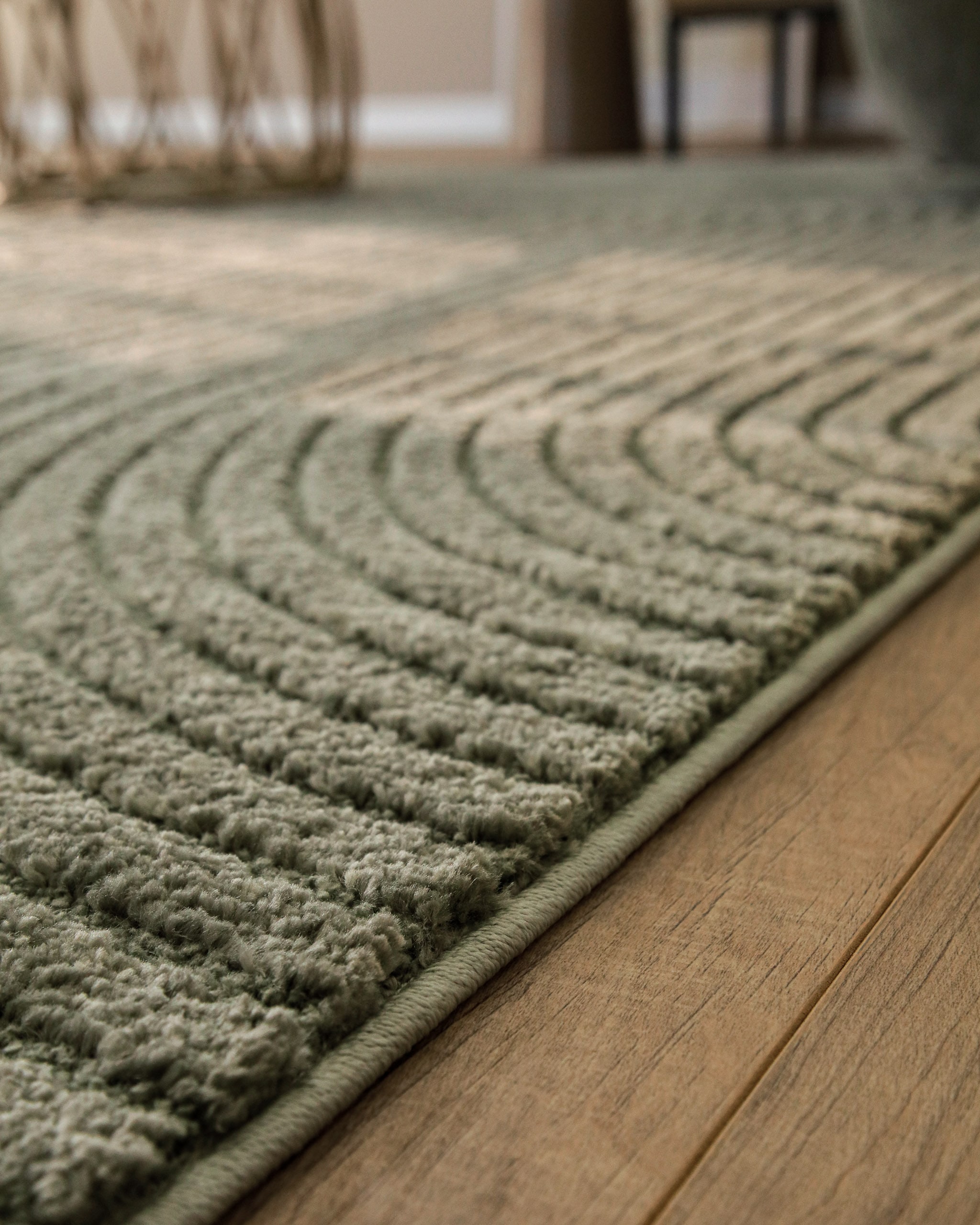 Wecon home Teppich »Bolen« rechteckig 14 mm Höhe Gewebter Teppich, Kurzflor, 3D Design, pflegeleicht, Wohnzimmer