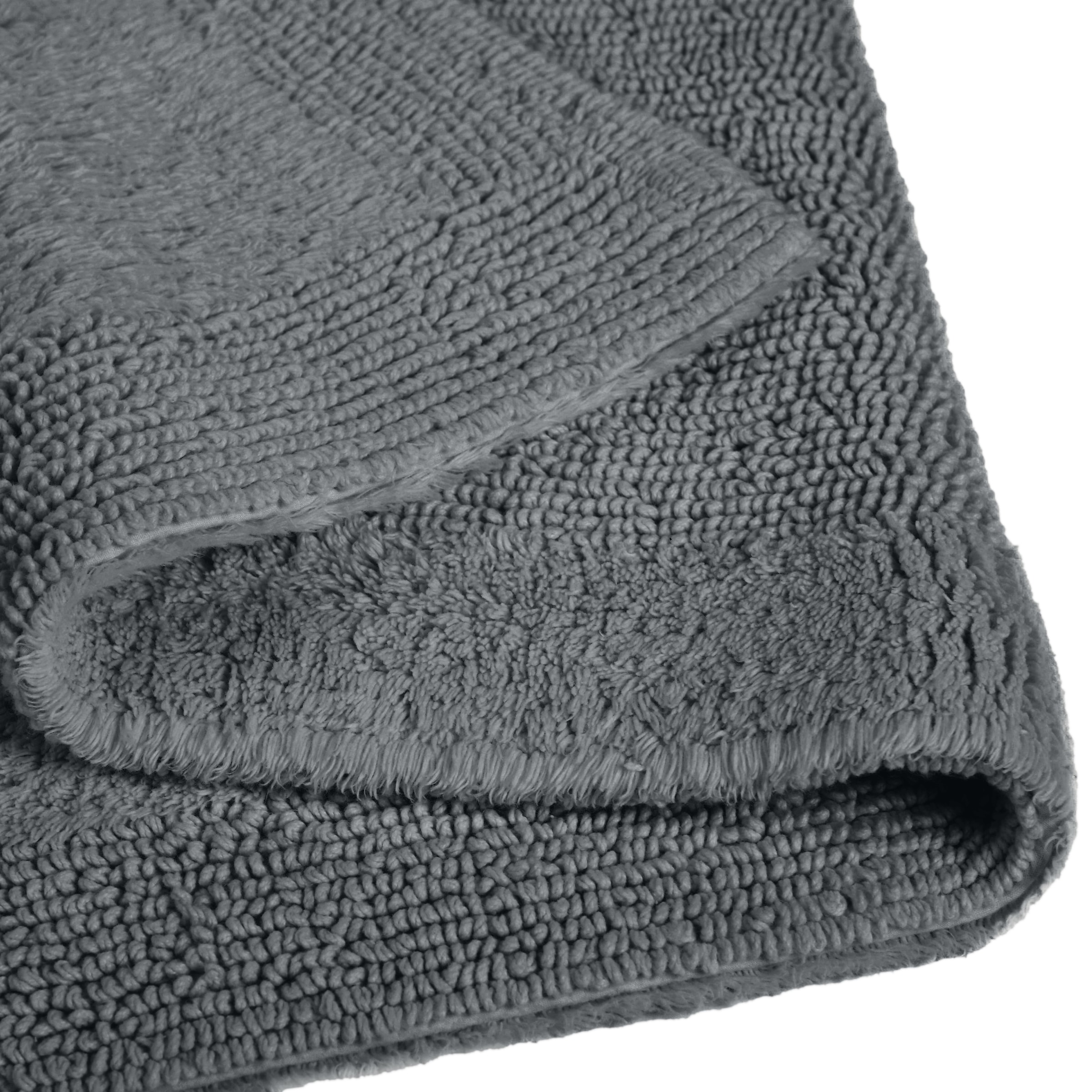 GOODproduct Tapis de bain »Kapra, Badvorleger, Badezimmer Teppich« Höhe 14 mm mit Bordüre, Badteppich, Badematte, Baumwolle