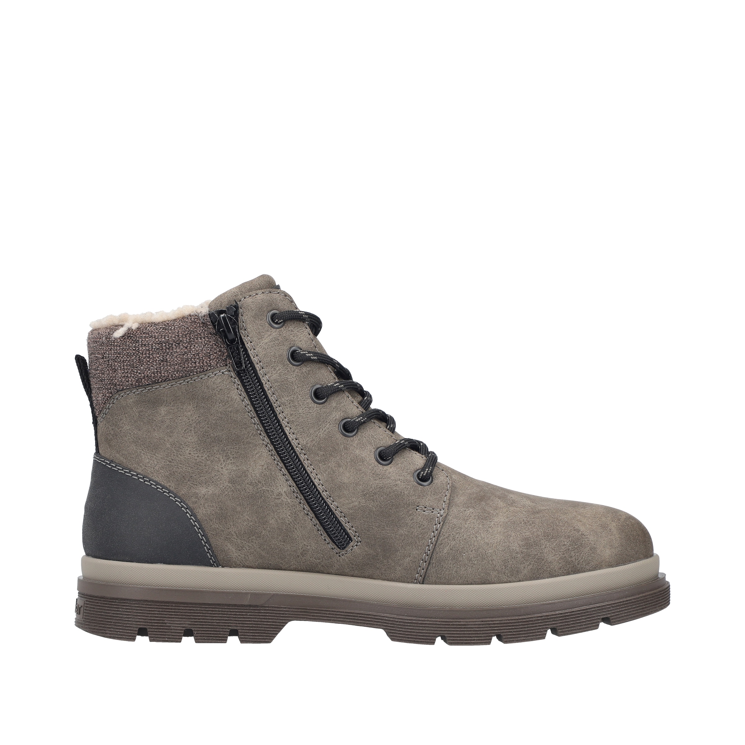 Rieker Winterstiefelette  Winterboots, Schnürboots mit Innenreissverschluss und RiekerTex