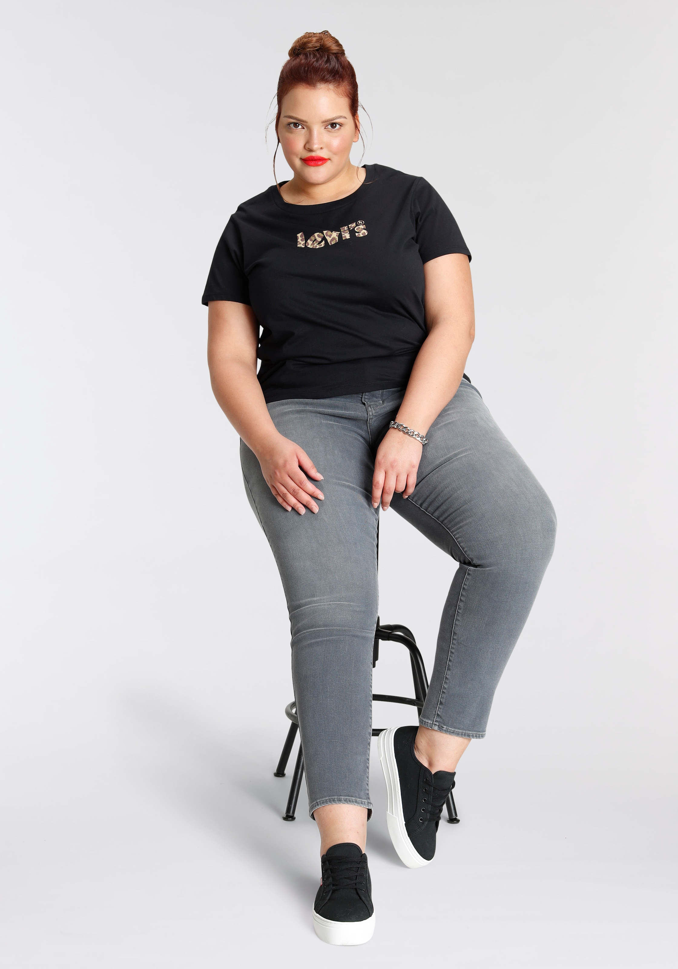 Levi's® Plus T-Shirt »LSE_  PL PERFECT TEE« mit Logo Print