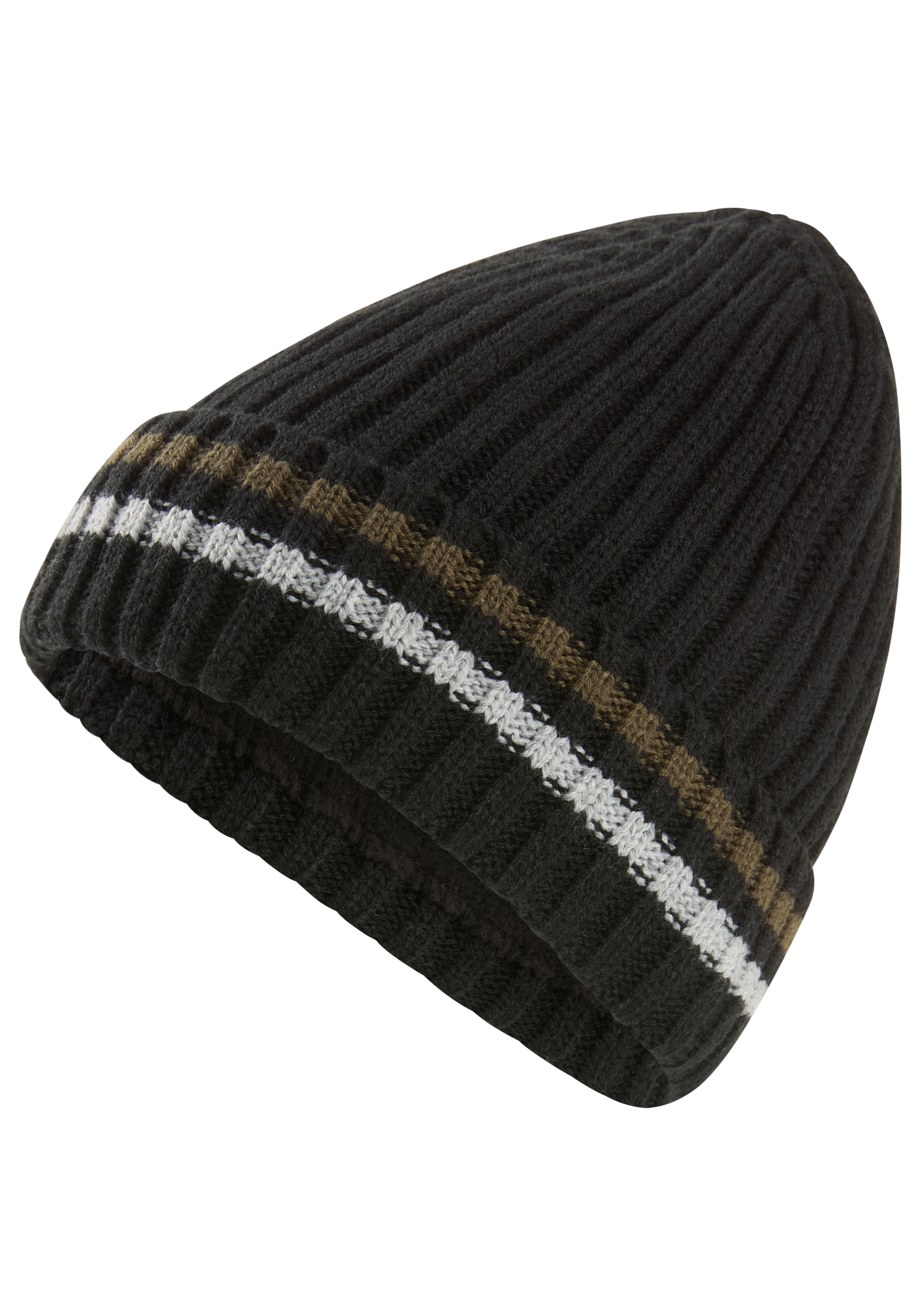 Man's World Strickmütze , mit wärmenden Fleecefutter - NEW
