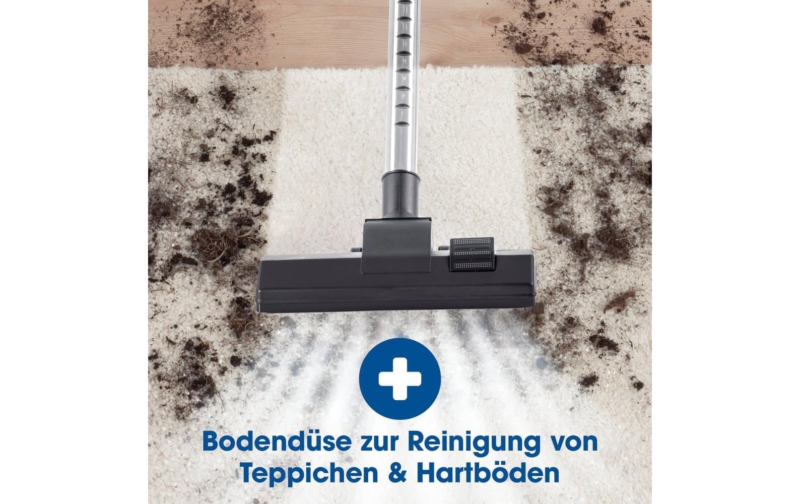 CLEANmaxx Akku-Hand-und Stielstaubsauger »CLEANmaxx Akku-Hand- und Stielsauger Grau / Blau«