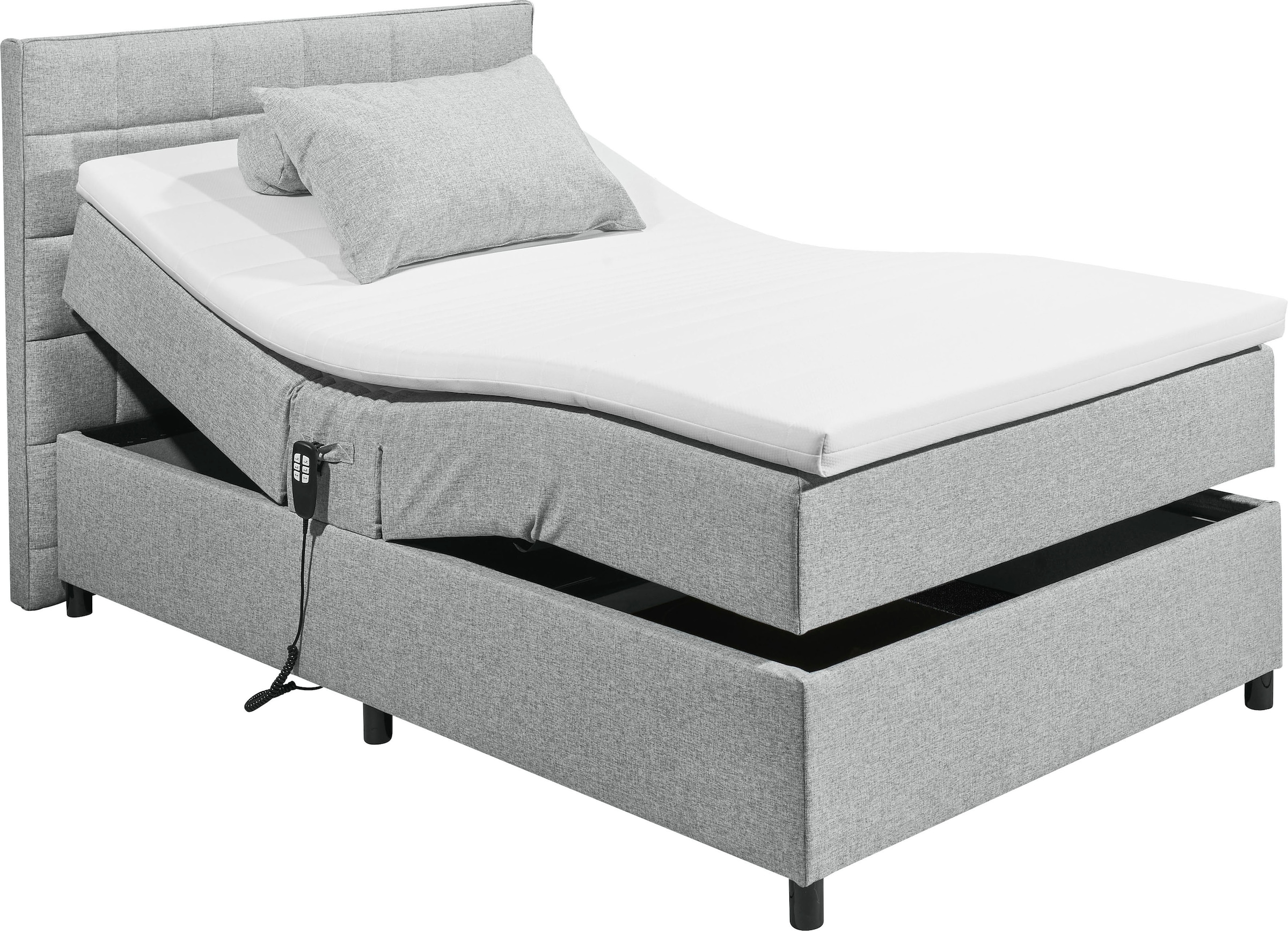 ED EXCITING DESIGN Lit de boxe »Mariborsko« inkl. Motor und Topper