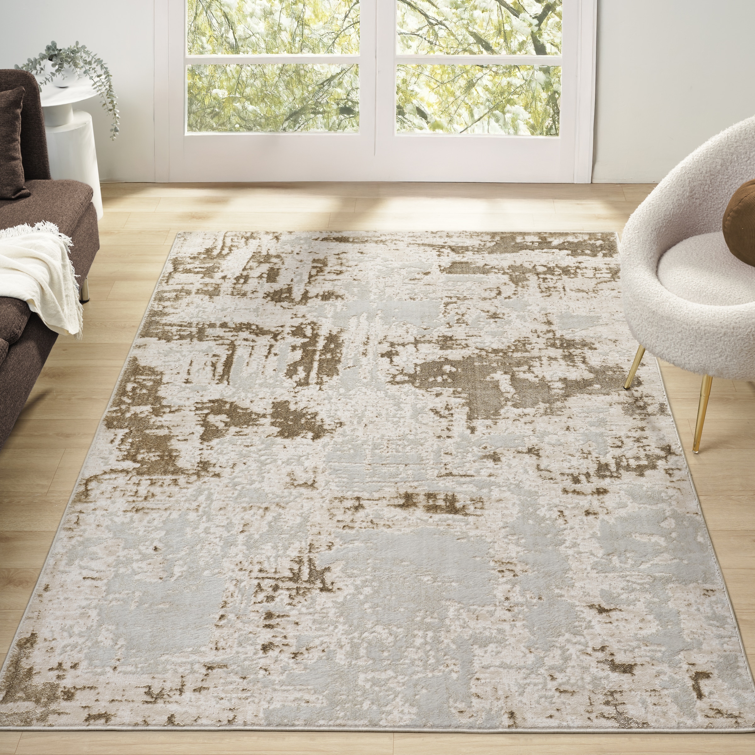 GOODproduct Teppich »Miaja, im Vintage-Look« rechteckig 11 mm Höhe dichte Qualität,  leichter Glanz, Wohnzimmer, Schlafzimmer, Esszimmer