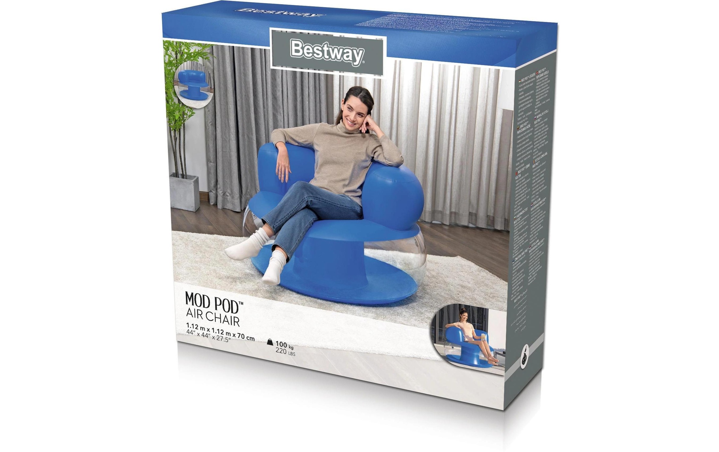 Bestway Fauteuil gonflable »ModPod assortiert, 112 x 112 cm«