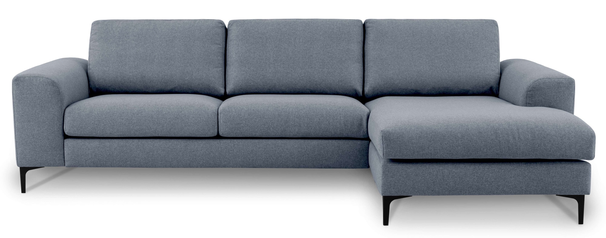 GOODproduct Ecksofa »Henry, L-Form, Breite 294 cm« mit Metallbeinen, Wellenunterfederung, wasserabweisender Stoff