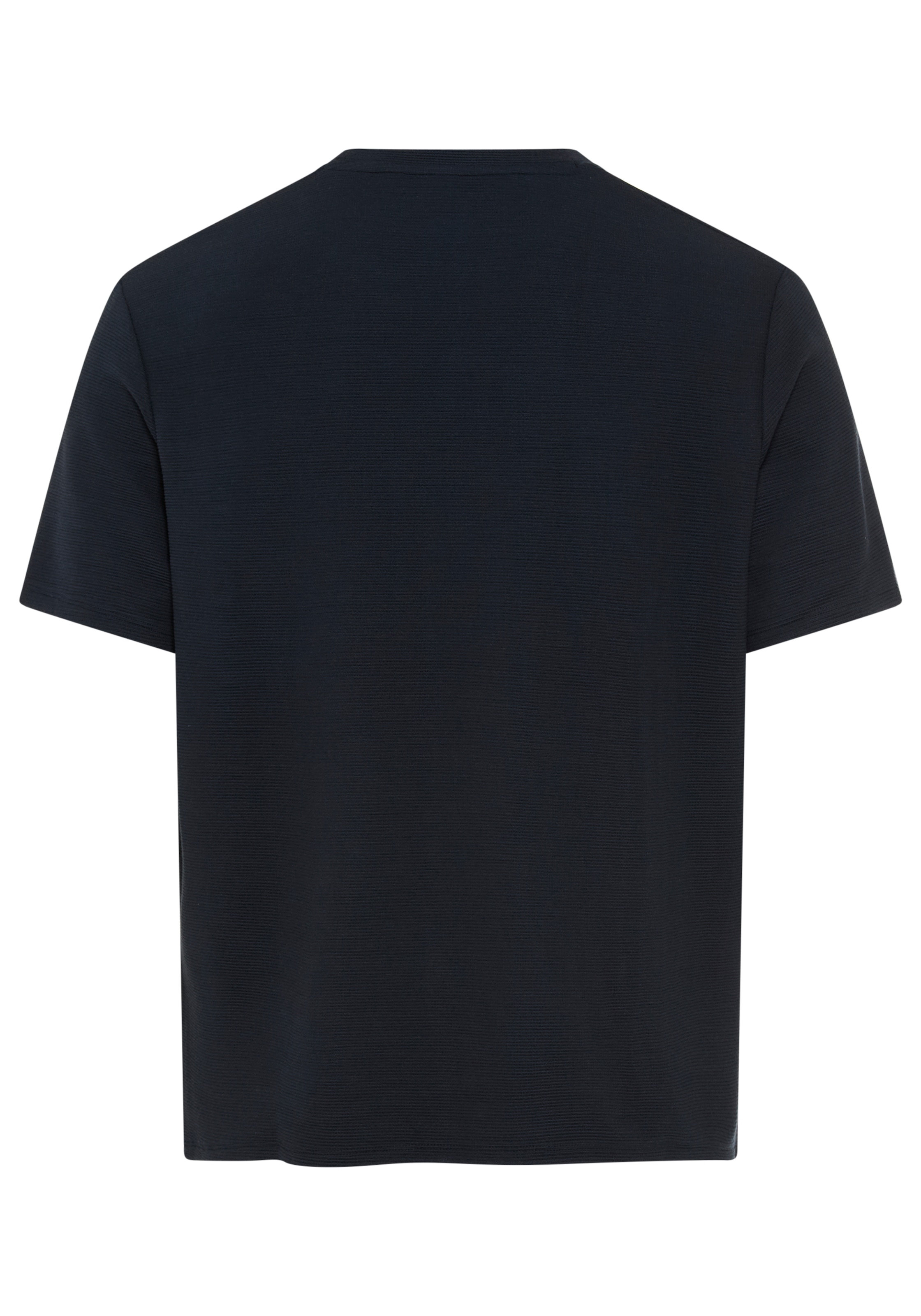 BOSS T-shirt aus Ripp-Qualität, regular fit, Rundhals