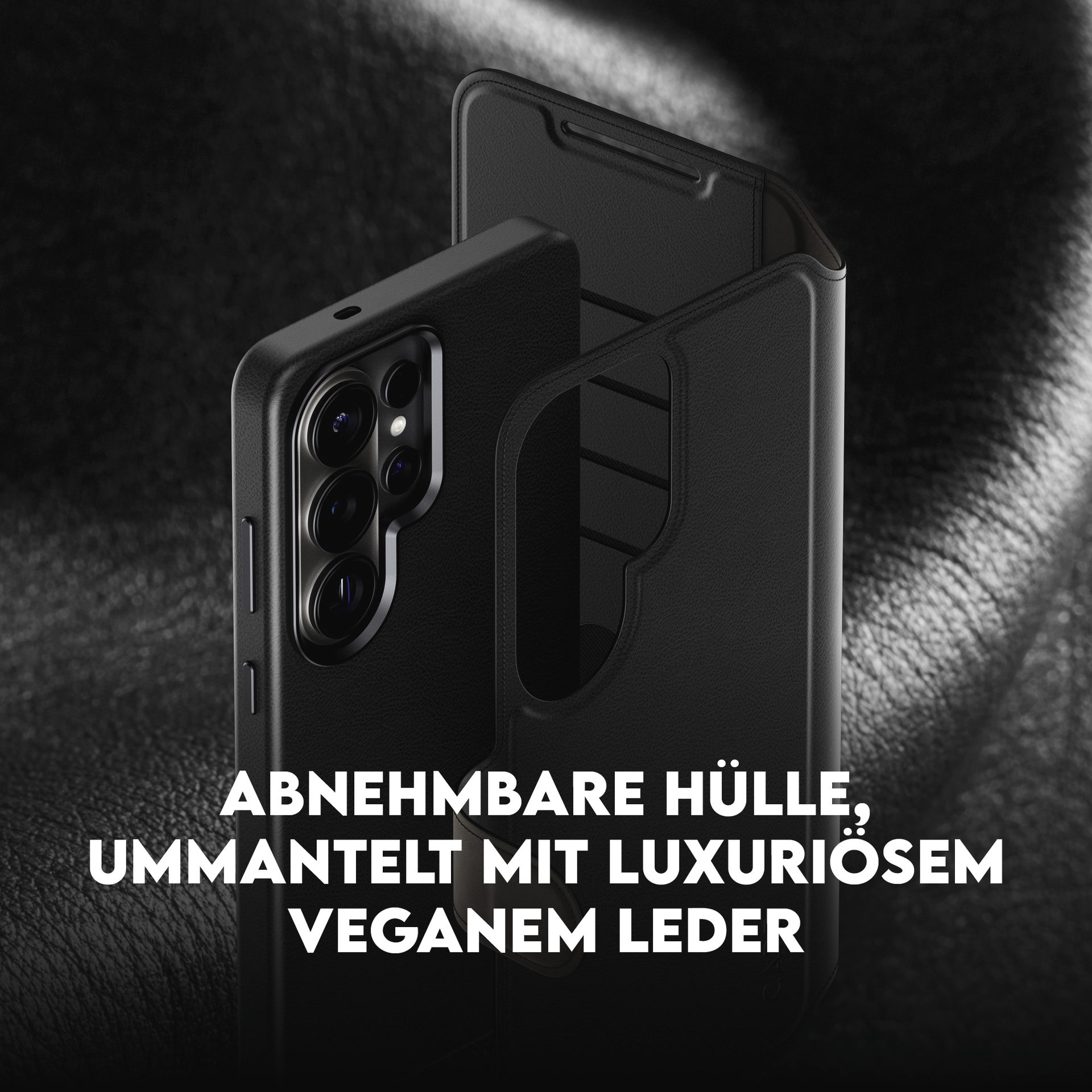 CARE by PanzerGlass Handyhülle »Tango 2-in-1 Wallet Case mit Qi für Samsung Galaxy S26 Ultra« Samsung Galaxy S26 Ultra Backcover, Schutzhülle, Handyschutzhülle, Case, Schutzcase, stossfest