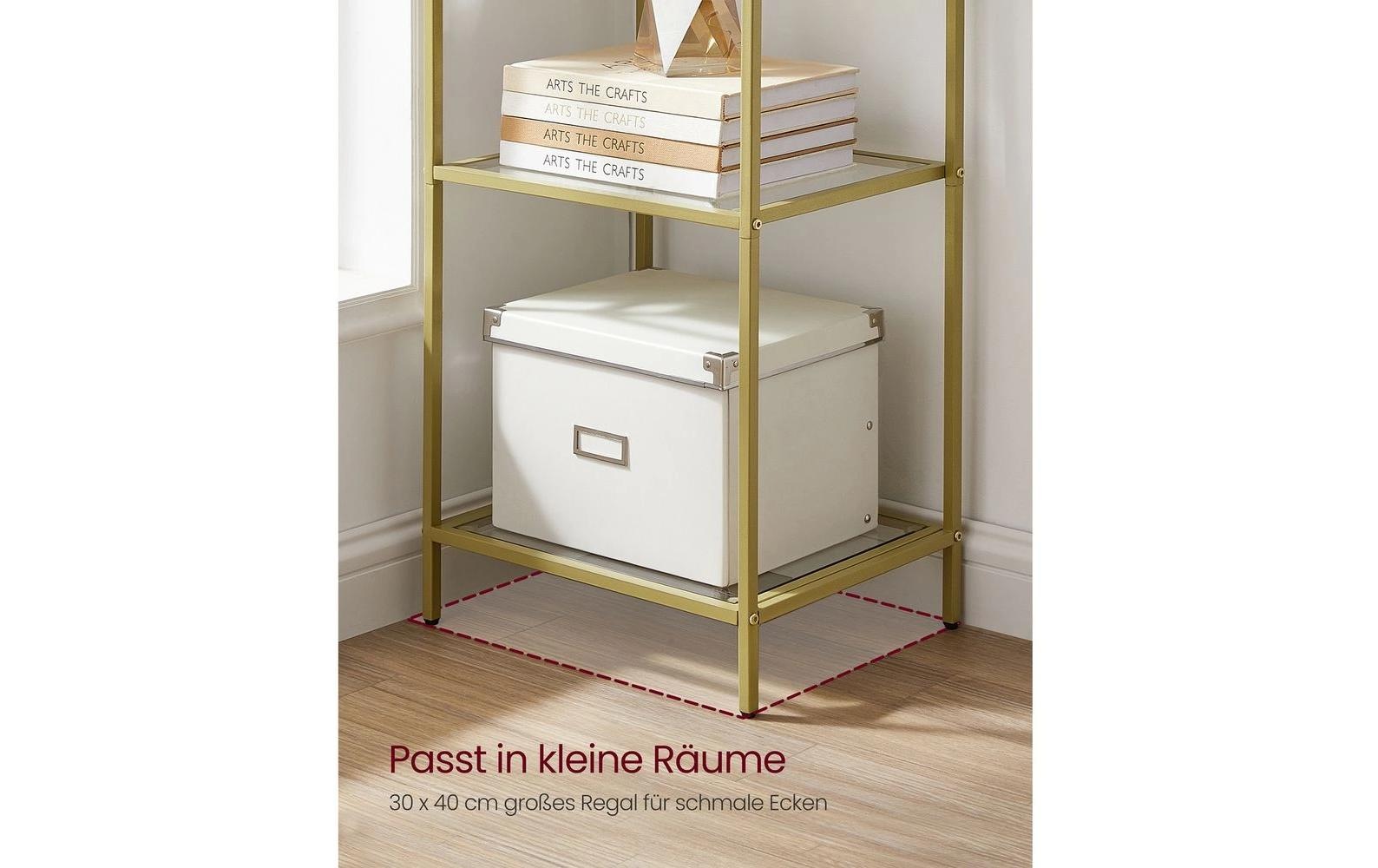 VASAGLE Regal »5 Ablagen 40 x 177.3 cm«