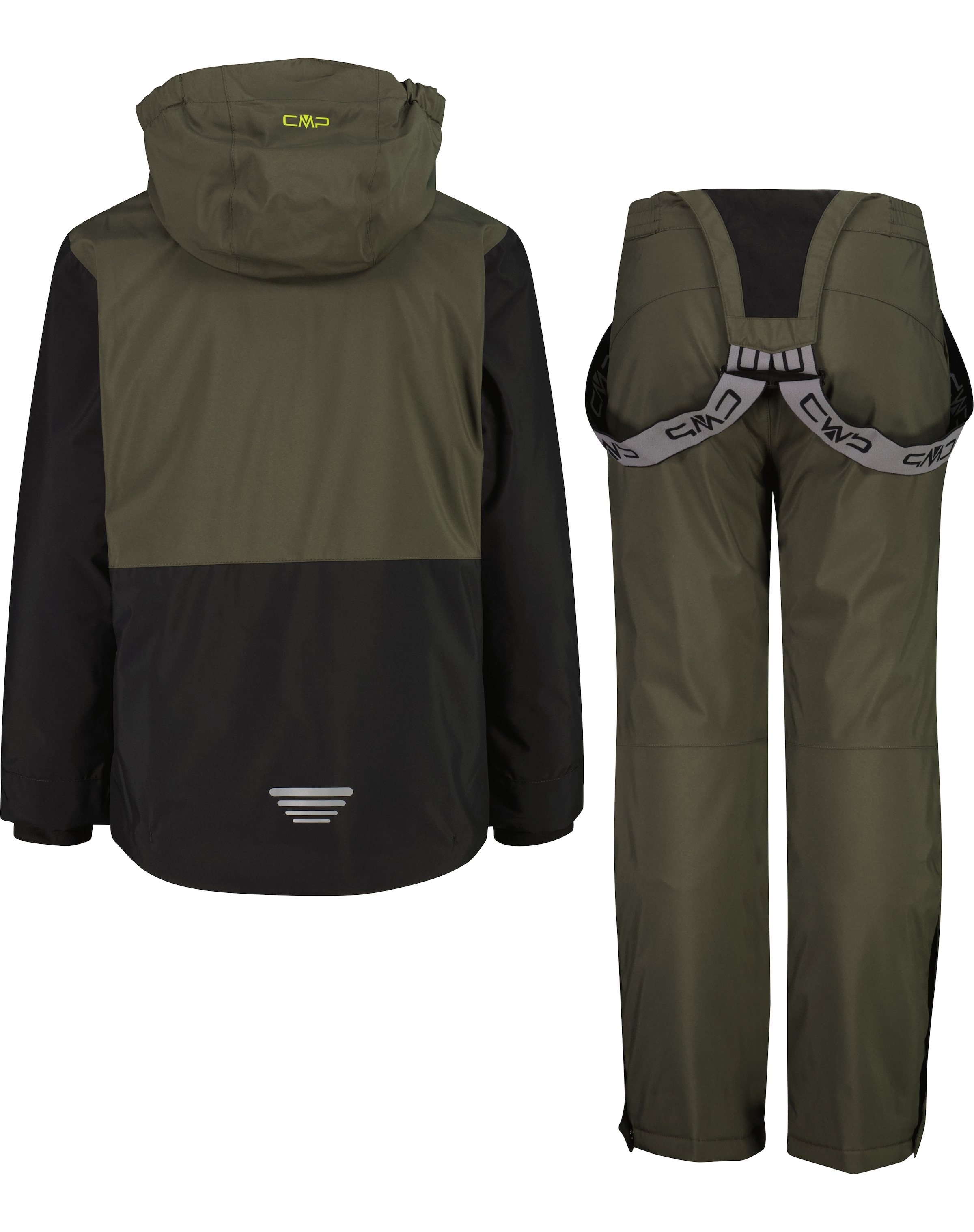 CMP Combinaison de ski »KID SET JACKET AND PANT« 2 für Kinder, zweiteiliges Set aus Jacke und Hose, sportlicher Stil