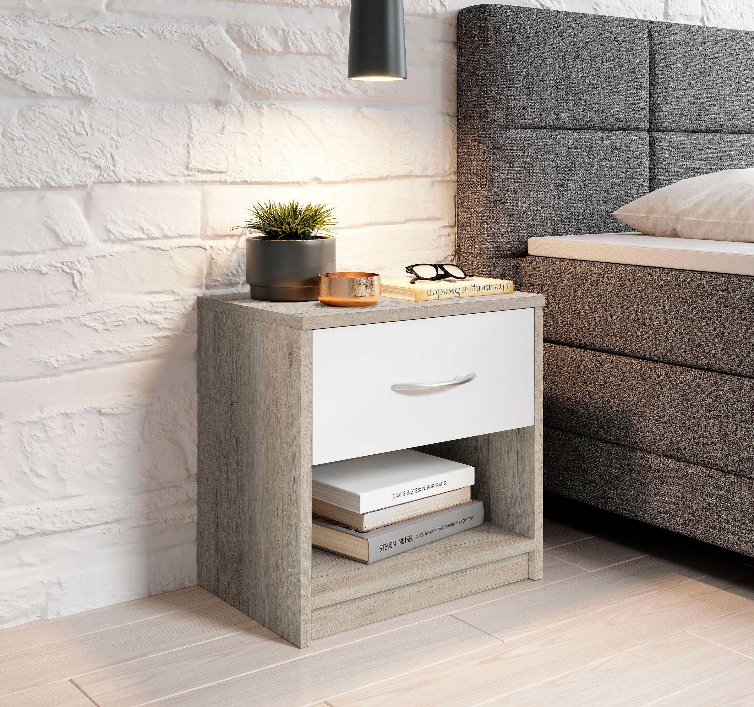 Schlafkontor Table de nuit »Pepe« Breite 39 cm