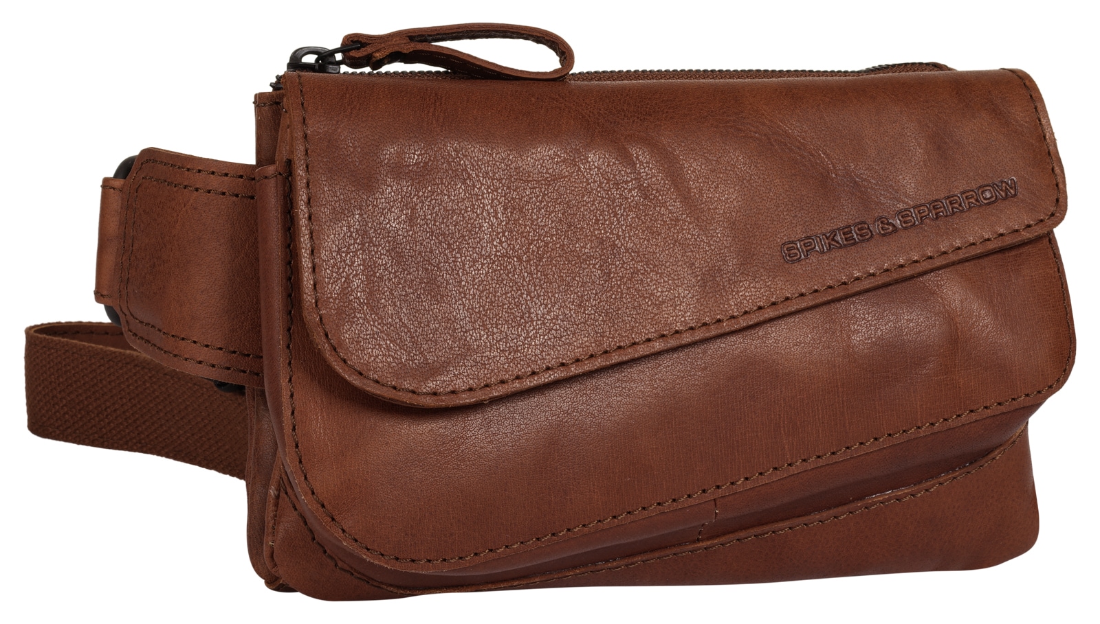 Spikes & Sparrow Sac banane echt Leder